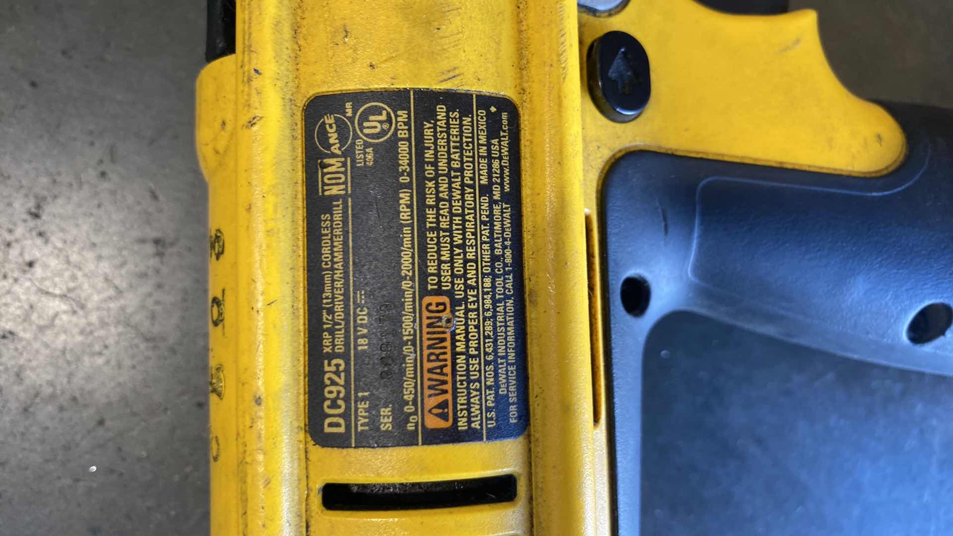 Photo 1 of DEWALT CORDLESS DRILL 18V DC925
DEWALT CORDLESS RECIPROCATING SAW 18V DC385
TESTED WORKING