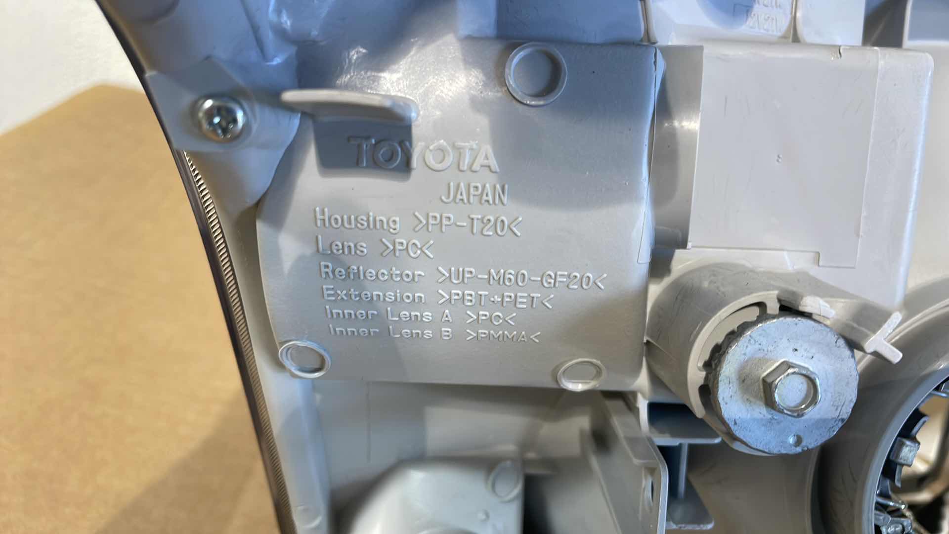 View 2 of GENUINE TOYOTA LEXAS 81170-6A051 HEAD LAMP DRIVERS SIDE