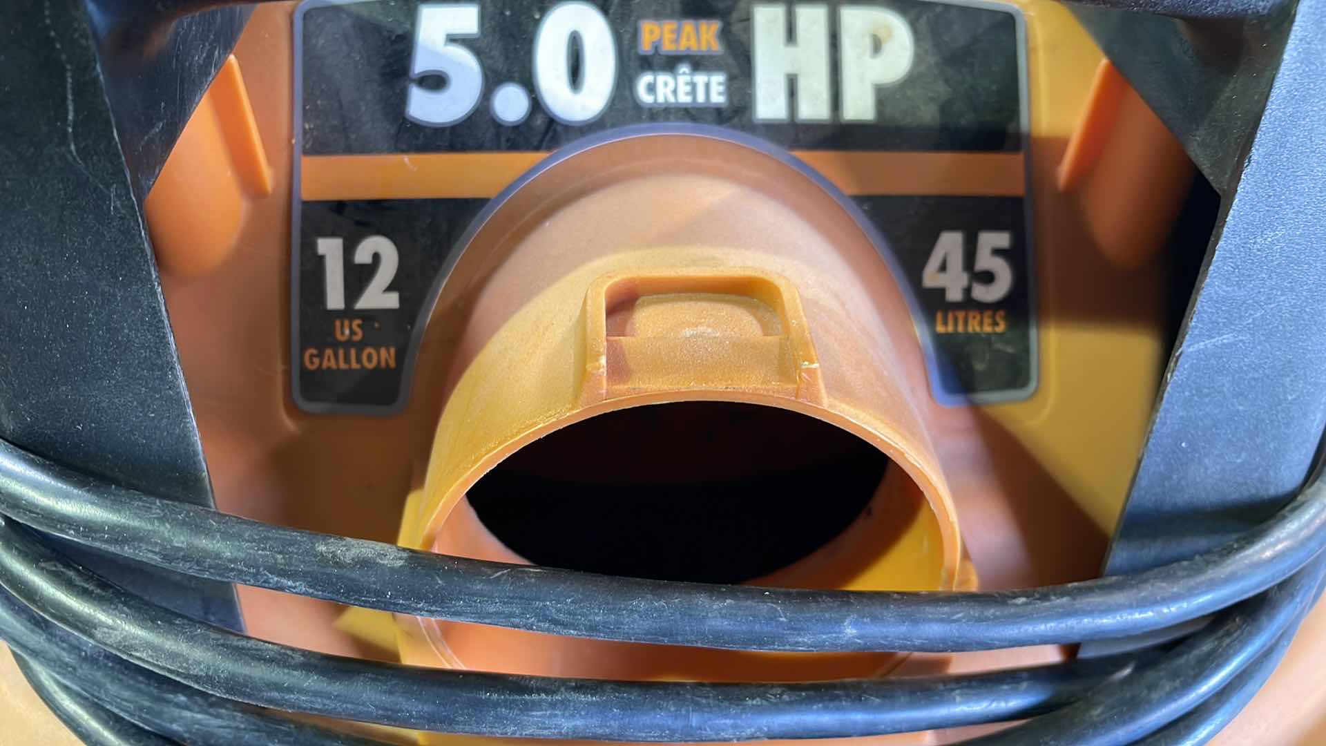 Photo 1 of RIDGID WET DRY VAC 5HP 12 GAL