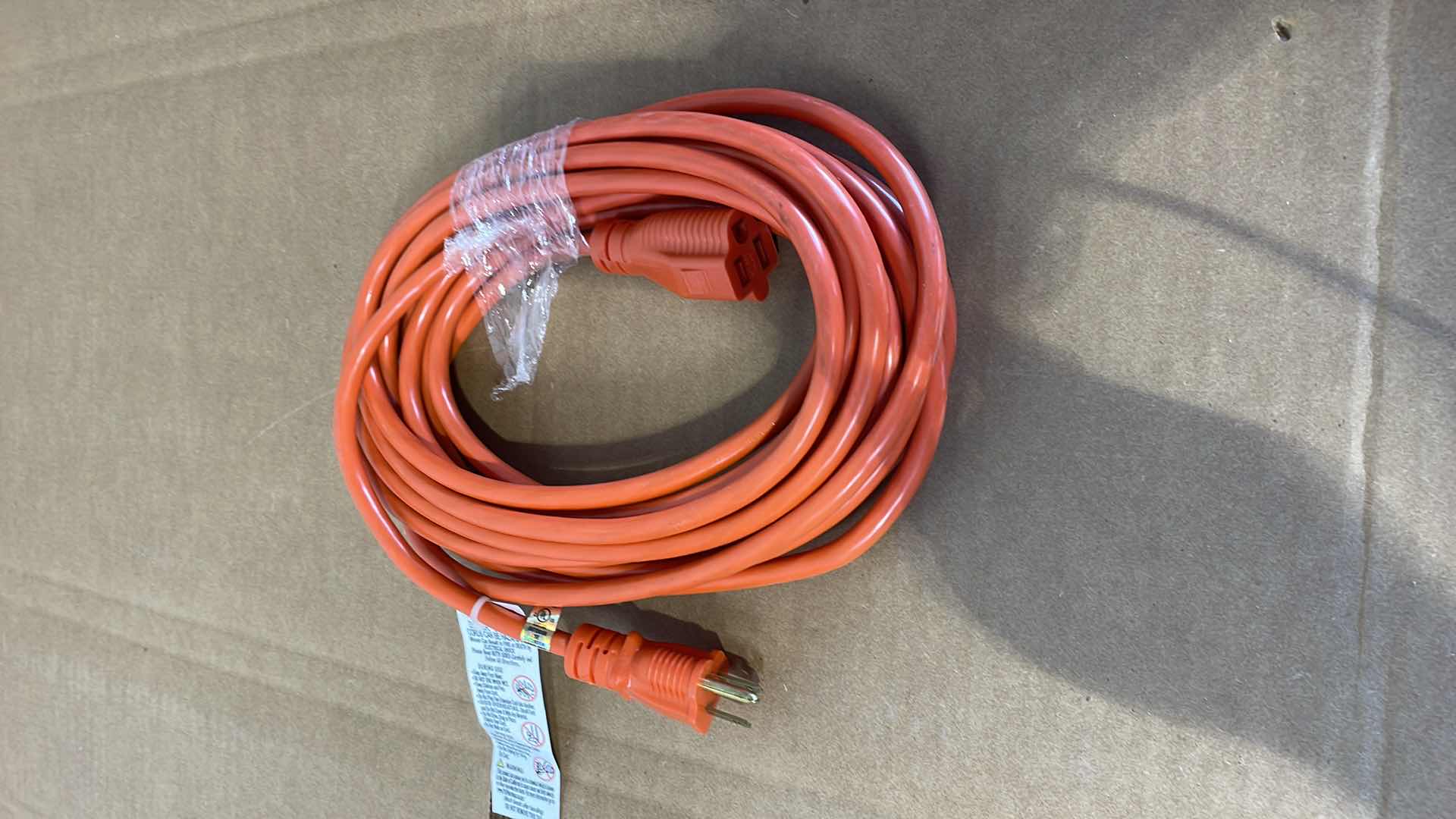 Photo 1 of OUTDOOR EXTENSION CORD 25’ 15A