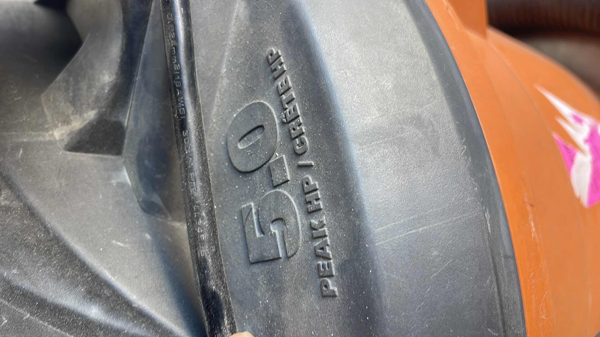 Photo 1 of RIDGID 5HP 12 GAL WET DRY SHOP VAC HAS NEW FILTER