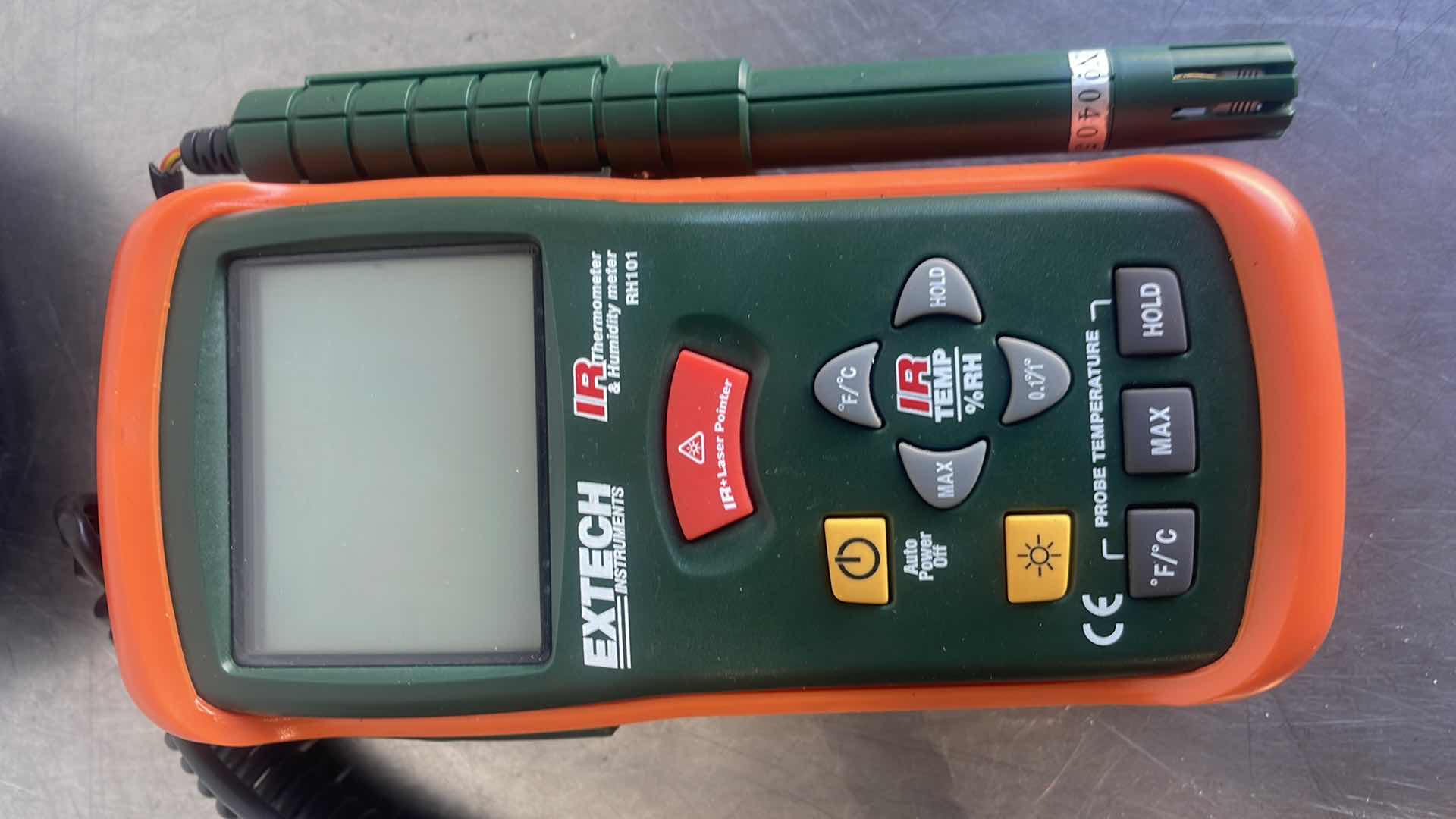 Photo 1 of IR THERMOMETER & HUMIDITY METER RH101