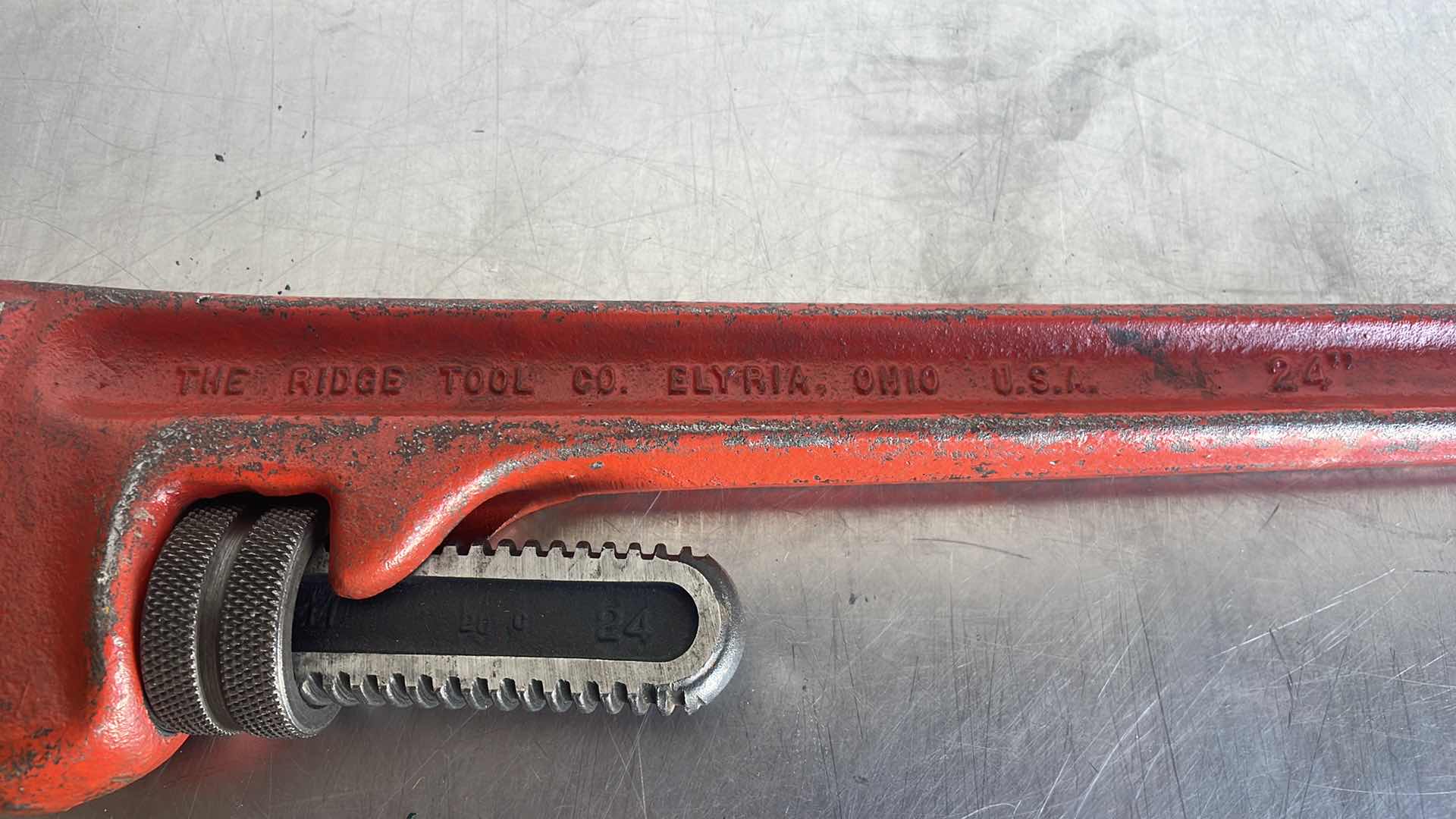 Photo 1 of RIDGID 24” HEAVYDUTY PIPE WRENCH