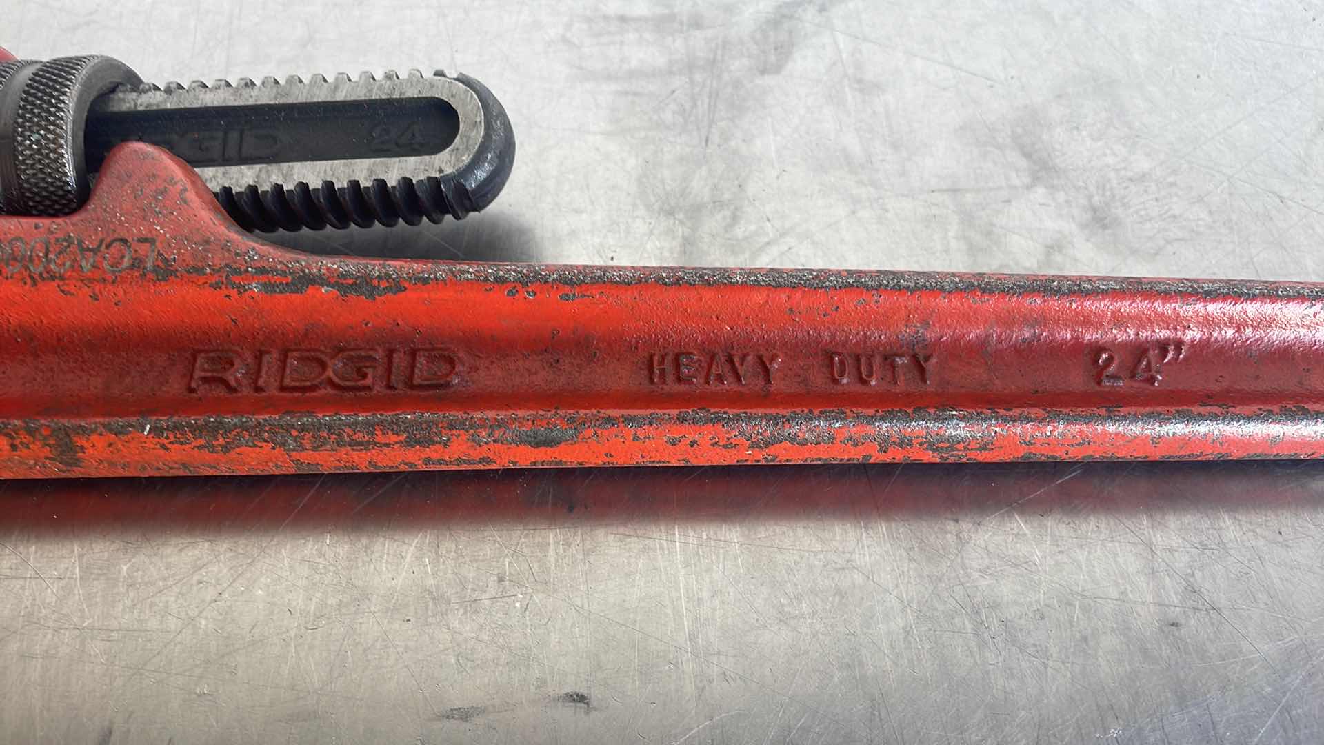 Photo 1 of RIDGID 24” HEAVYDUTY PIPE WRENCH