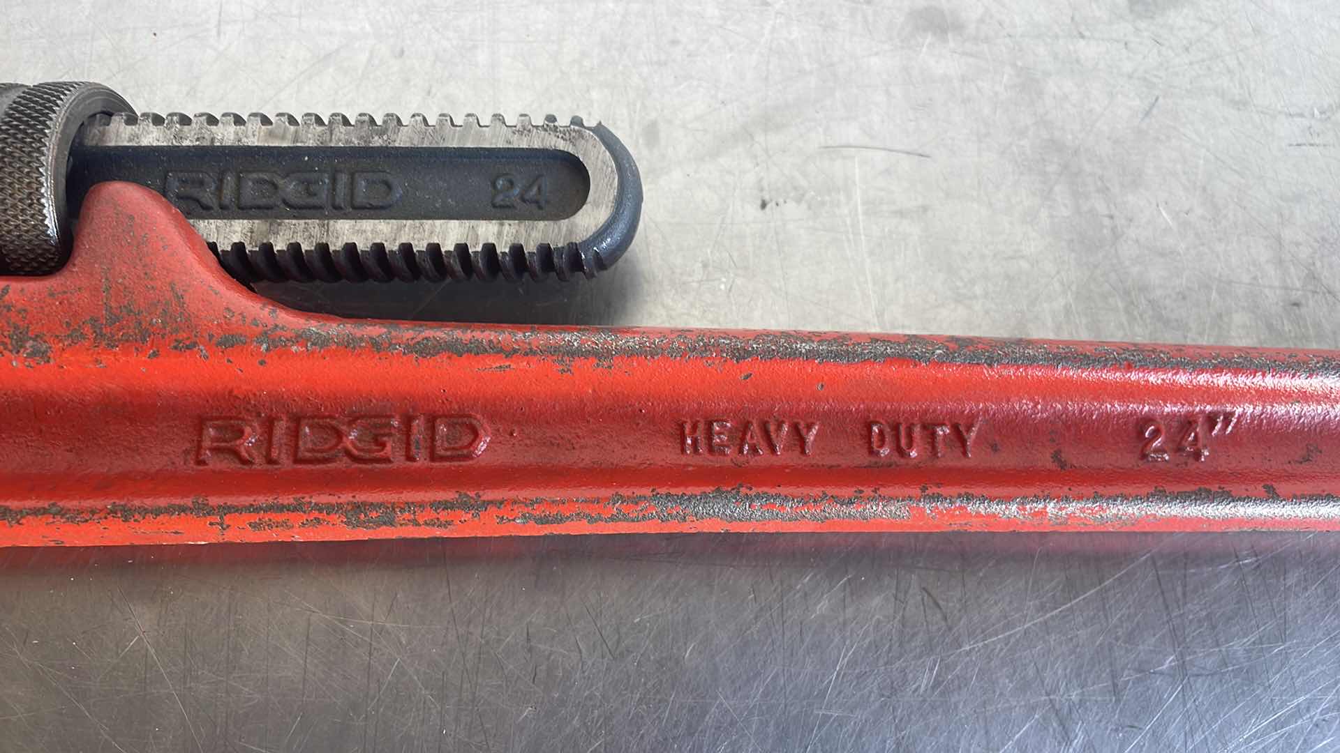 Photo 1 of RIDGID 24” HEAVYDUTY PIPE WRENCH