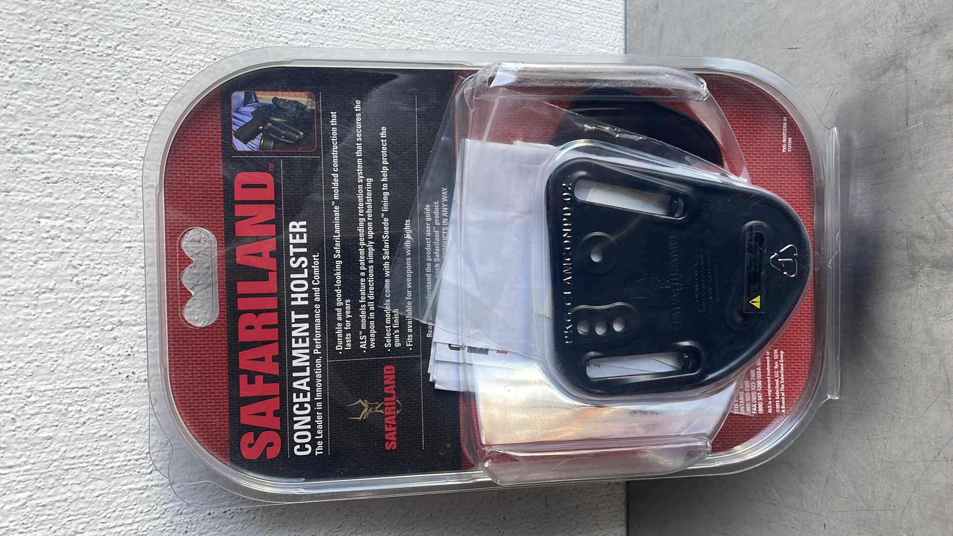 Photo 1 of SAFARILAND 5198-45-411 RH
OPEN TOP PADDLE BELT LOOP HOLSTER FOR SPRINGFIELD XDS