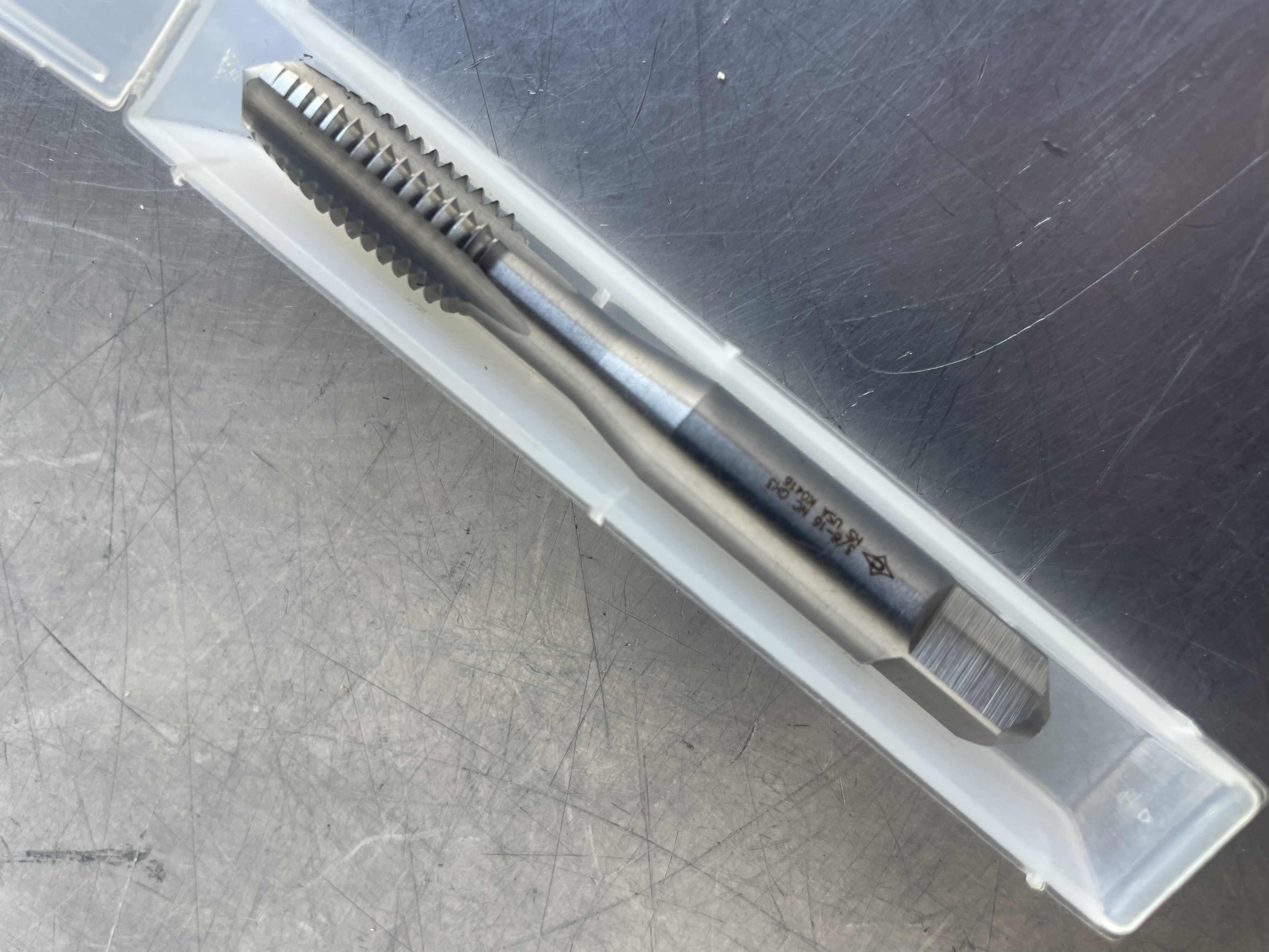 Photo 1 of 3/8-16 NC HIGH SPEED STEEL GH3 TAP USA (10)