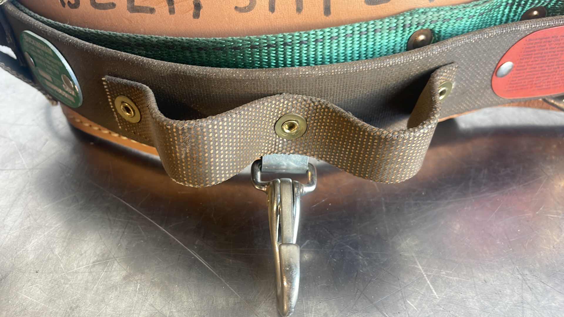 Photo 1 of BUCKINGHAM POLE CLIMBING LINEMANS SAFETY BELT SIZE 42