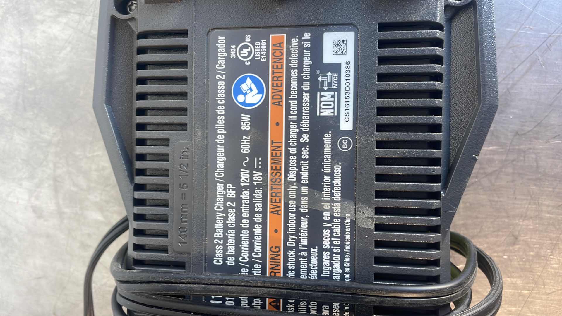 Photo 1 of RYOBI 18v CORDLESS DRILL AND CHARGER