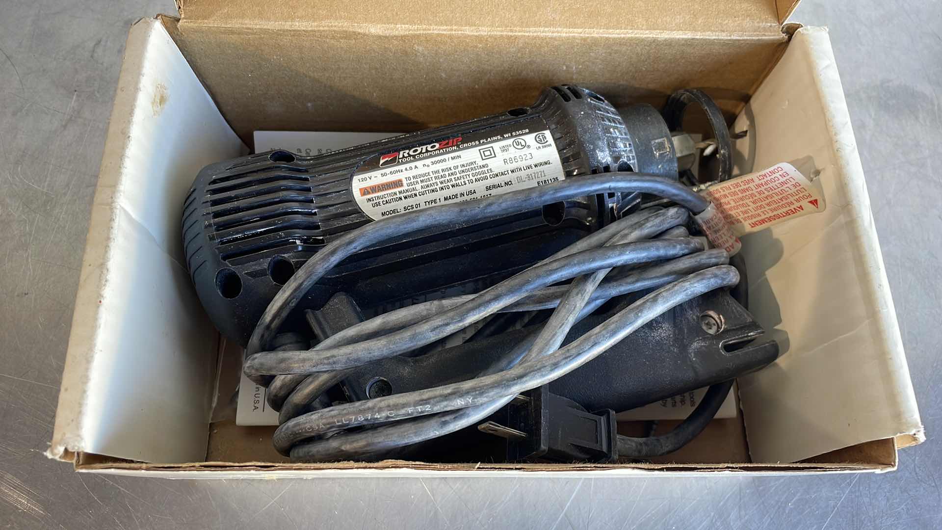 Photo 1 of ROTOZIP HEAVYDUTY SPIRAL SAW