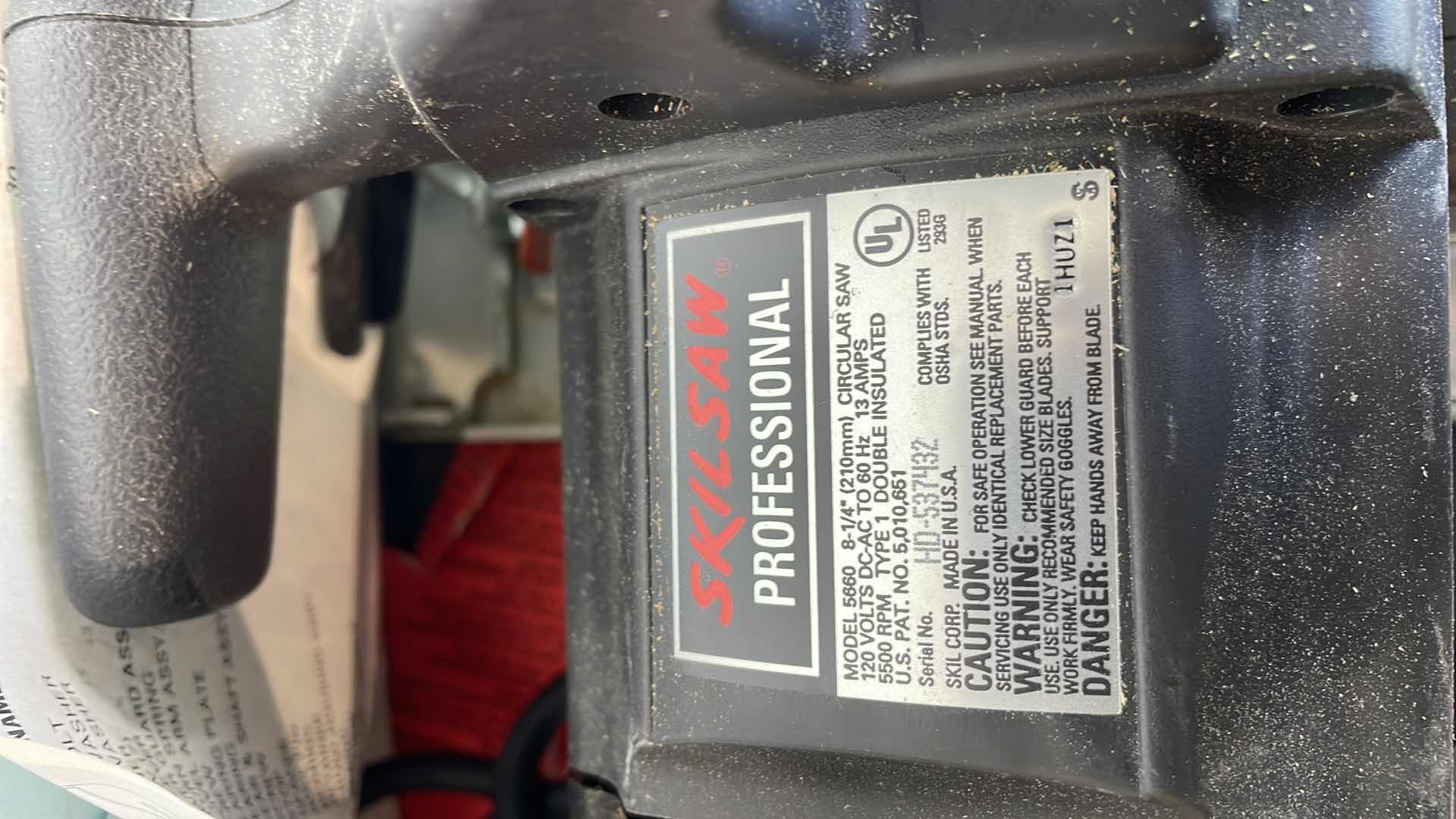 Photo 1 of SKILSAW 8-1/4” CIRCULAR SAW