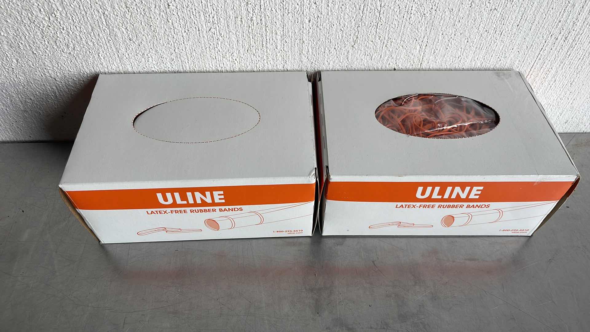 Photo 1 of ULINE LATEX-FREE RUBBER BANDS S-21962 2LBS