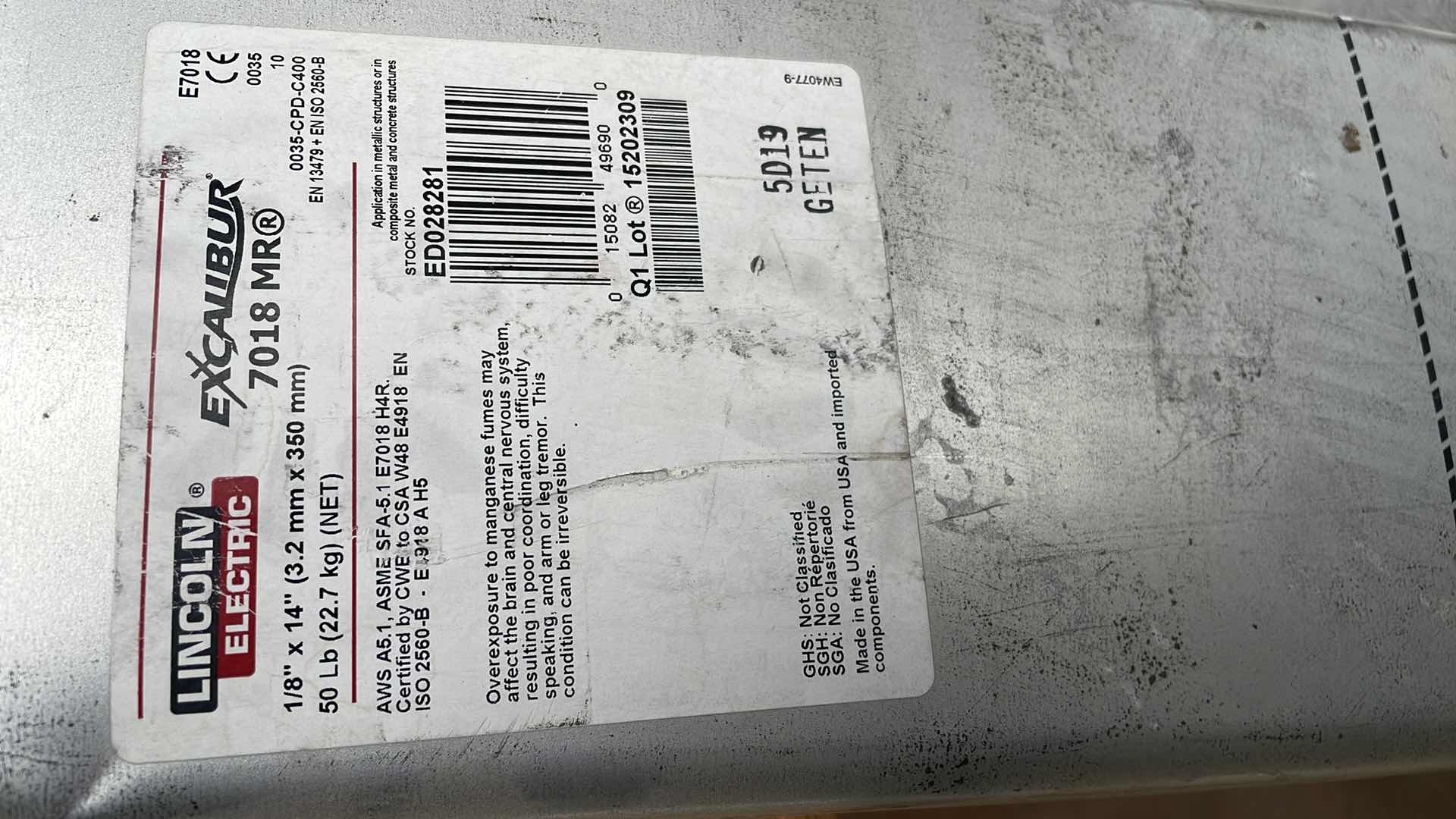 Photo 1 of WELDING RODS SEE ALL PICTURES