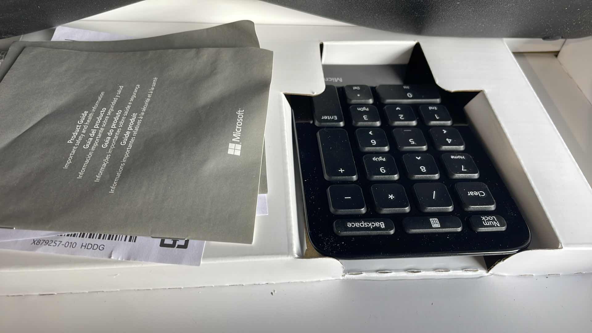 Photo 1 of MICROSOFT SCULPT ERGONOMIC DESKTOP KEYBOARD NUMBER BOARD AND MOUSE