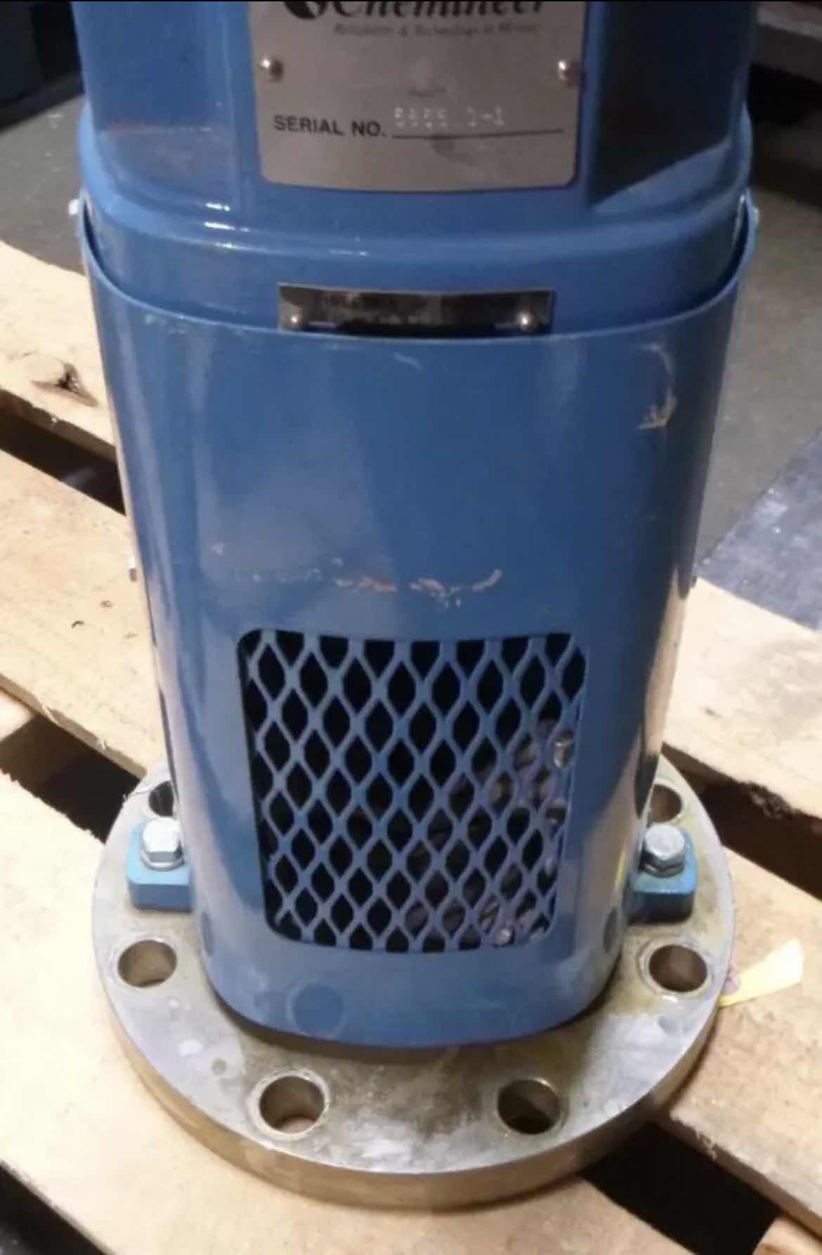 Photo 1 of CHEMINEER 30DTN, Z03540-000F SANITARY MIXER W/ GAST AIR MOTOR, SHAFT & IMPELLER