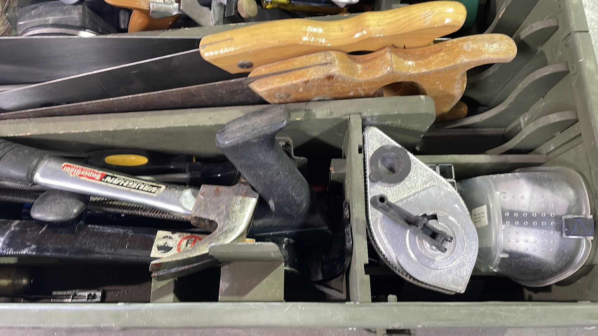 Photo 1 of MILITARY CARPENTERS TOOL BOX 32” x 16” x9”