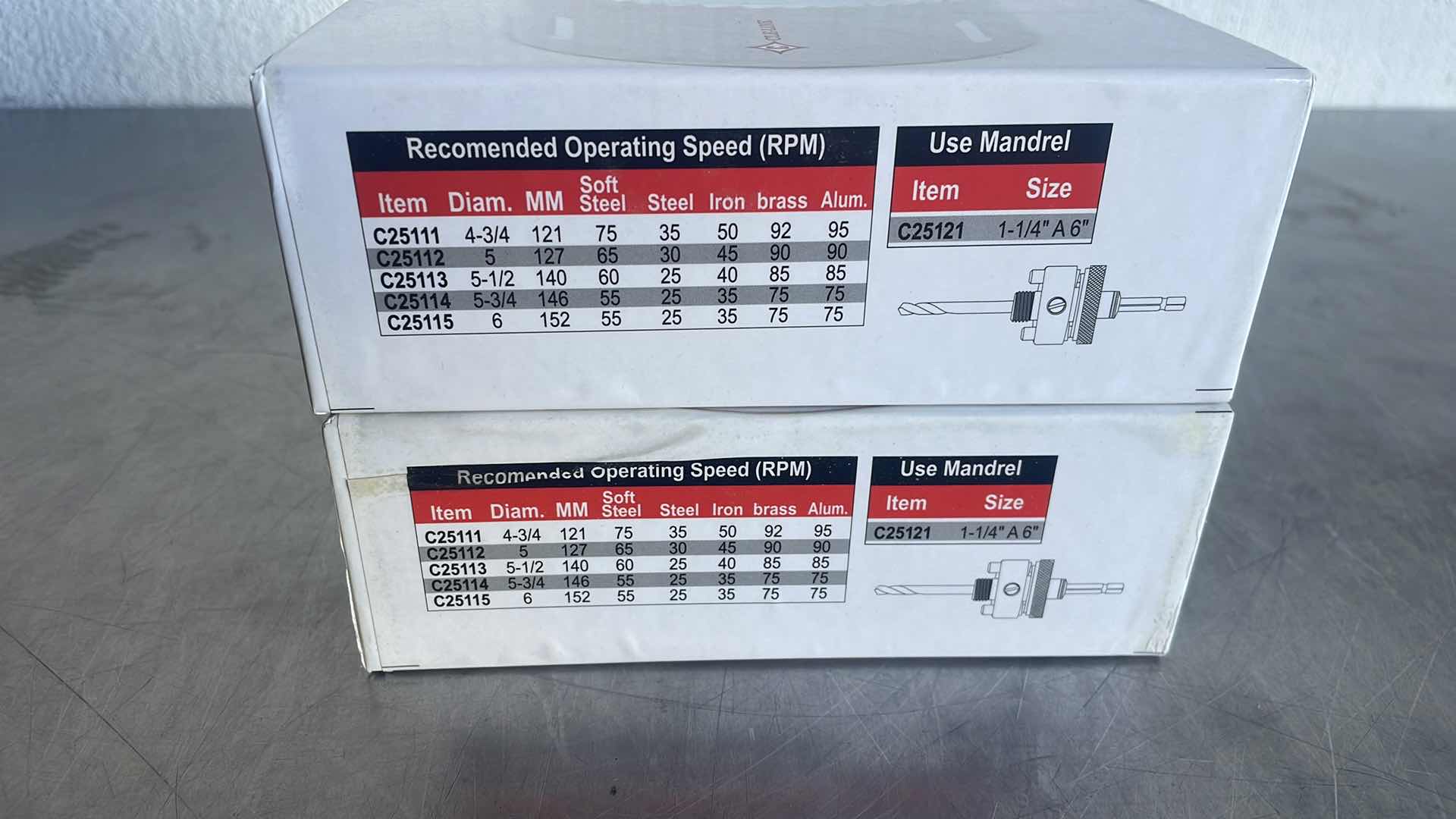 Photo 1 of CEN-LINE BI-METAL HOLE SAW 6” (2)