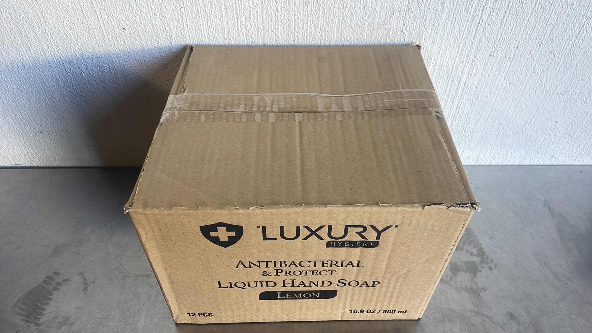 Photo 1 of LUXURY HYGIENE ANTIBACTERIAL & PROTECT LIQUID HAND SOAP LEMON (12-16.9FL OZ)