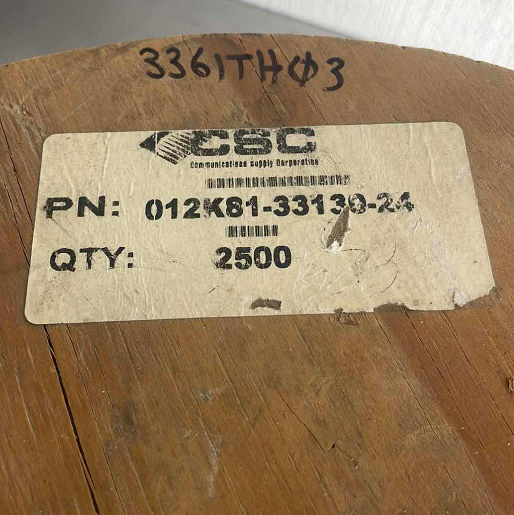 Photo 1 of MIC TIGHT-BUFFERED CABLE, RISER, 24 FIBER, 62.5 UM MULTIMODE