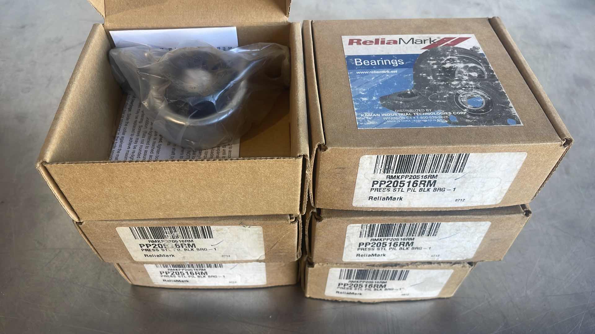Photo 1 of RELIAMARK BEARINGS 
PP20516RM RMKPP20516RM
PRESS STL PIL BLK BRG-1"