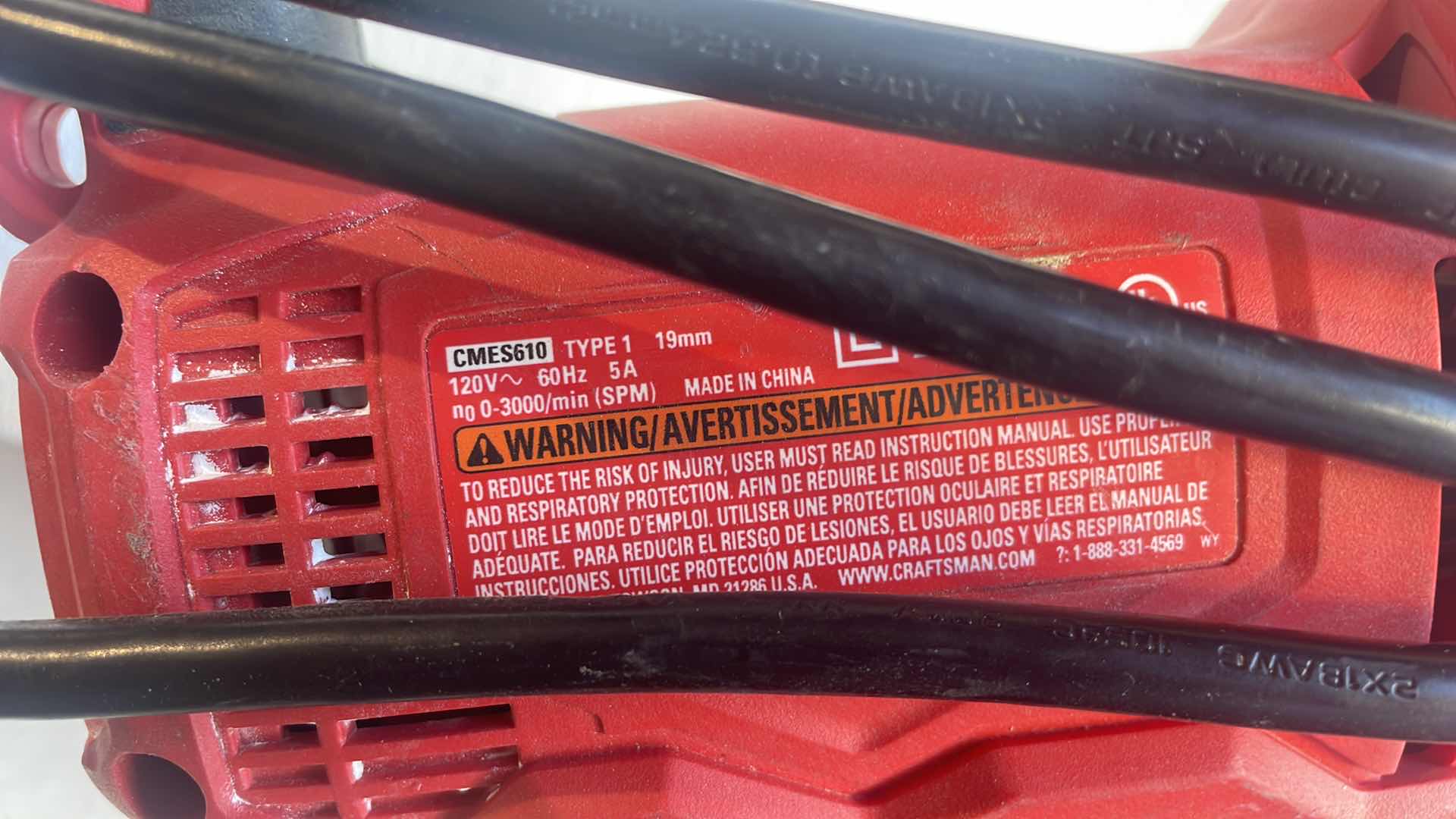 Photo 1 of CRAFTSMAN JIG SAW