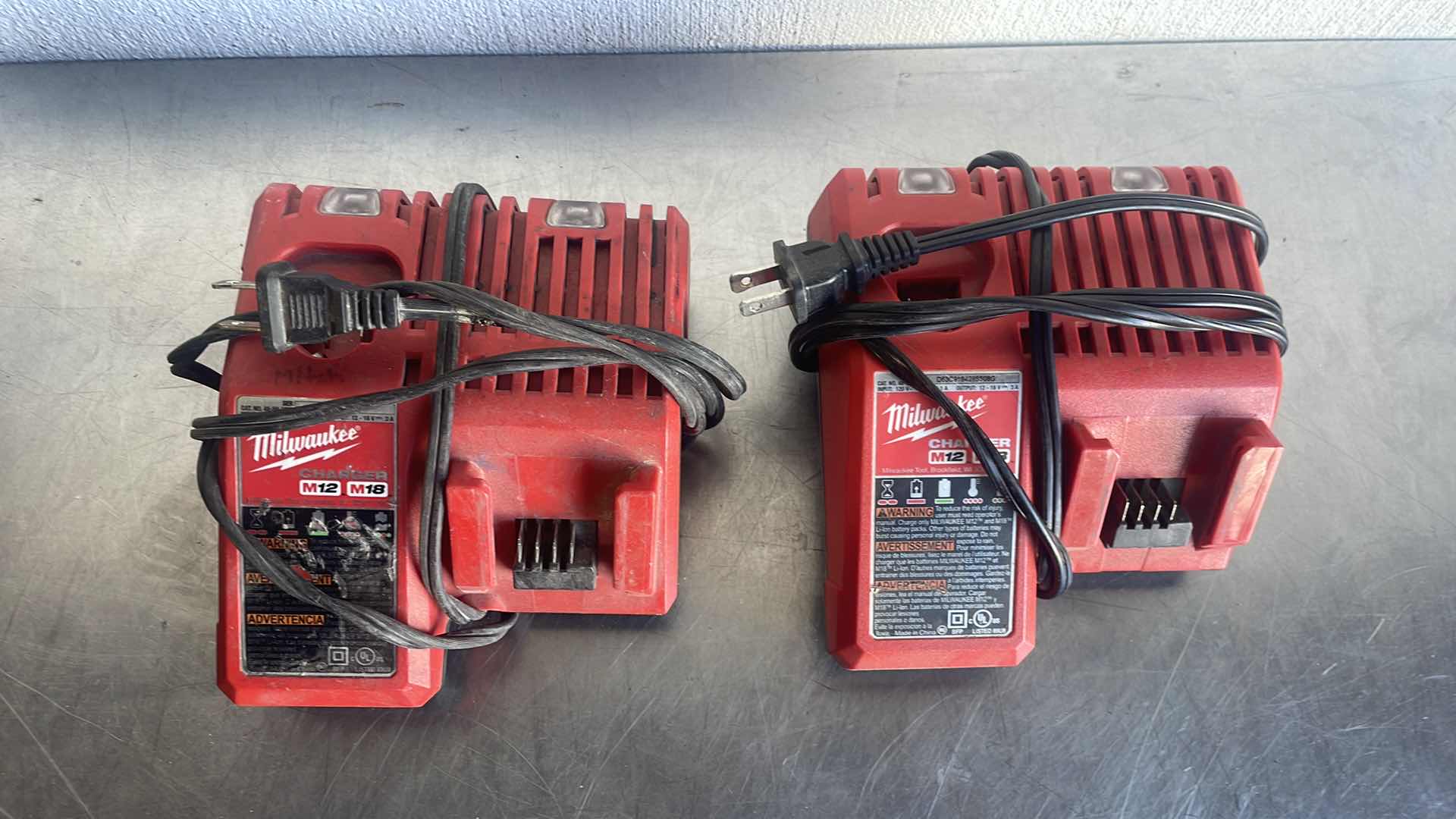 Photo 1 of MILWAUKEE M12 M18 CHARGERS
