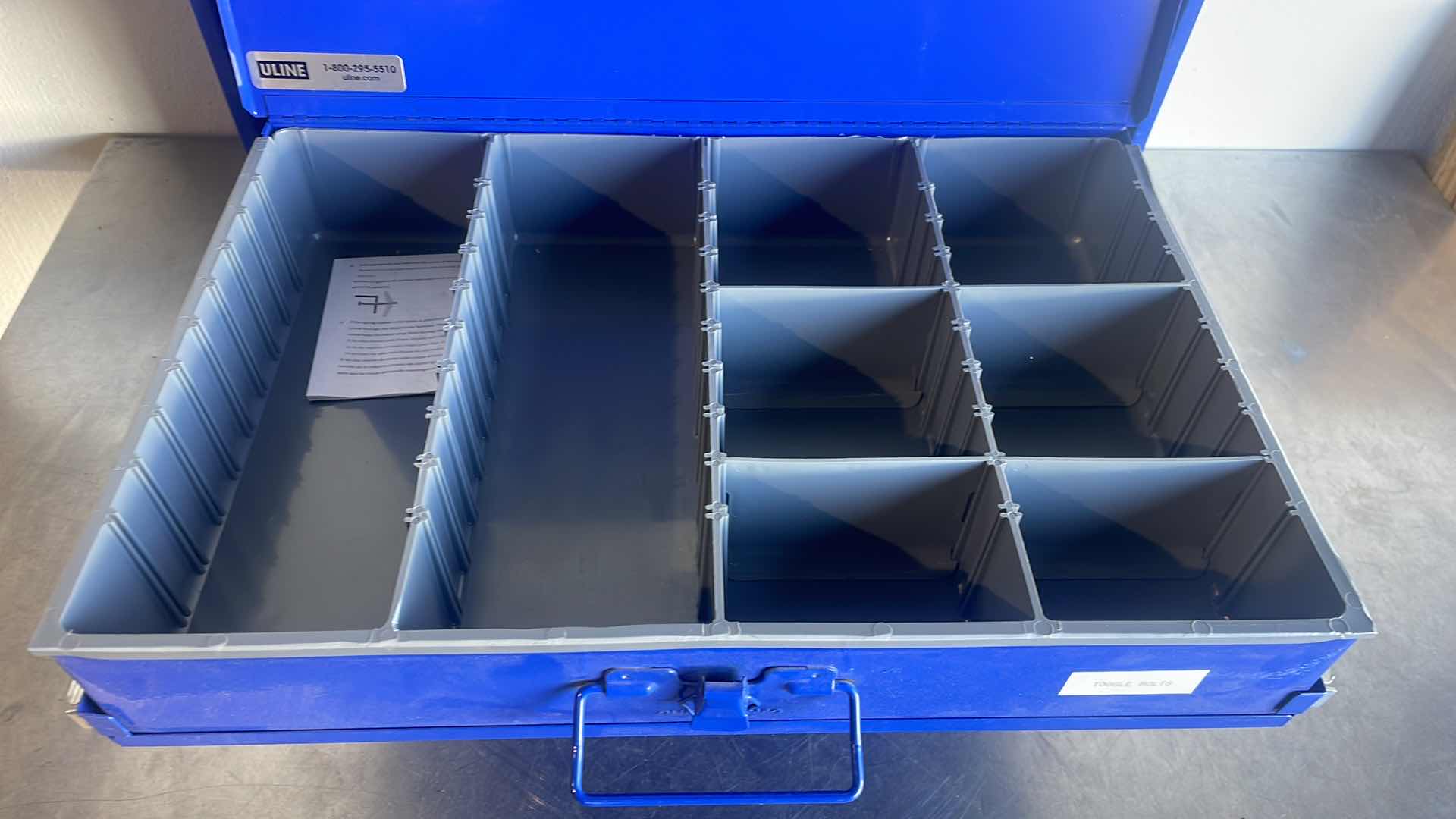 Photo 1 of STEEL COMPARTMENT BOX COMBO UNIT 21” × 13” × 15"