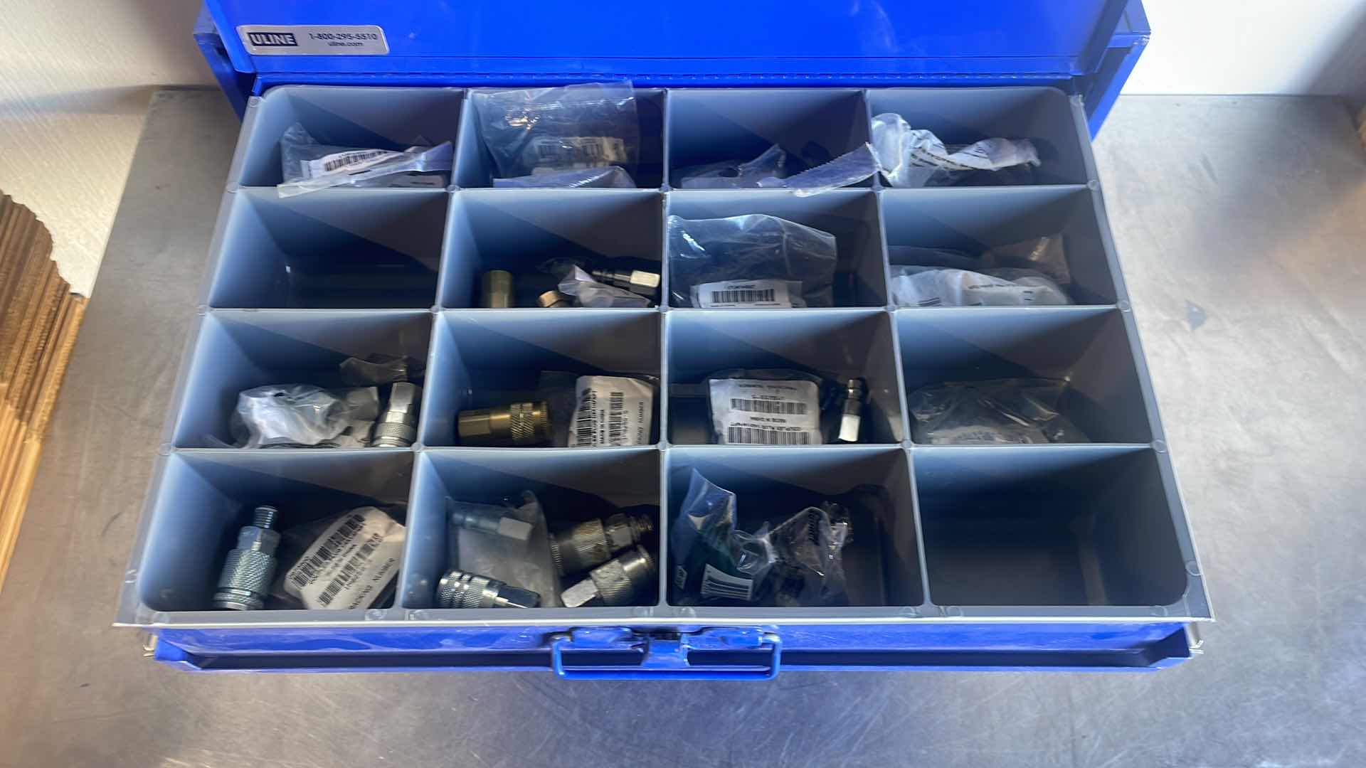 Photo 1 of STEEL COMPARTMENT BOX COMBO UNIT 21” × 13” × 15"