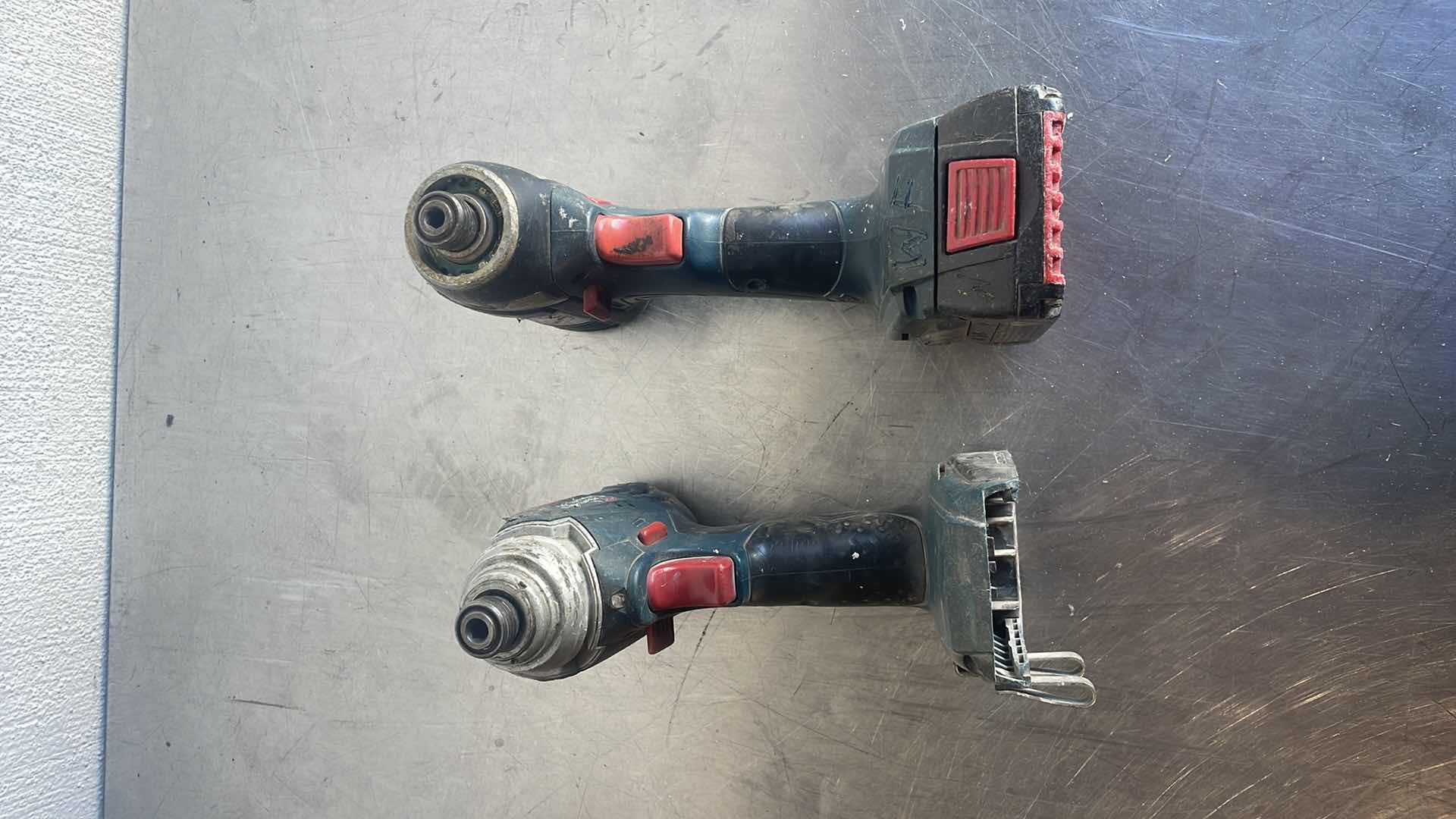 Photo 1 of BOSCH 18v IMPACTORS