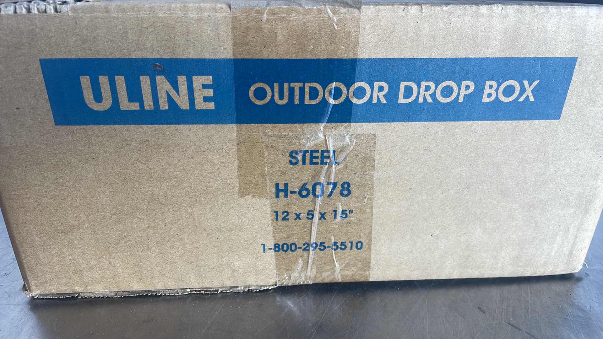 Photo 1 of ULINE OUTDOOR DROP BOX 12” x 5” x 15”