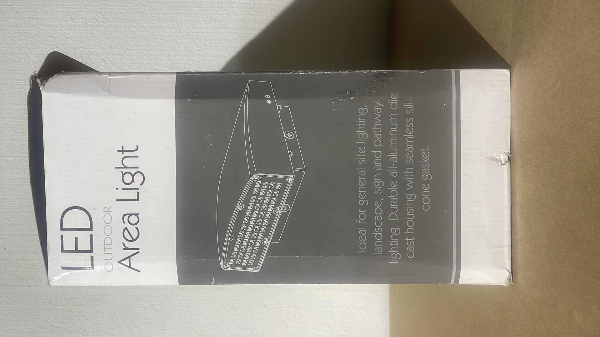 Photo 1 of LED ADJUSTABLE OUTDOOR AREA LIGHT 120w COLOR TEMP 4K