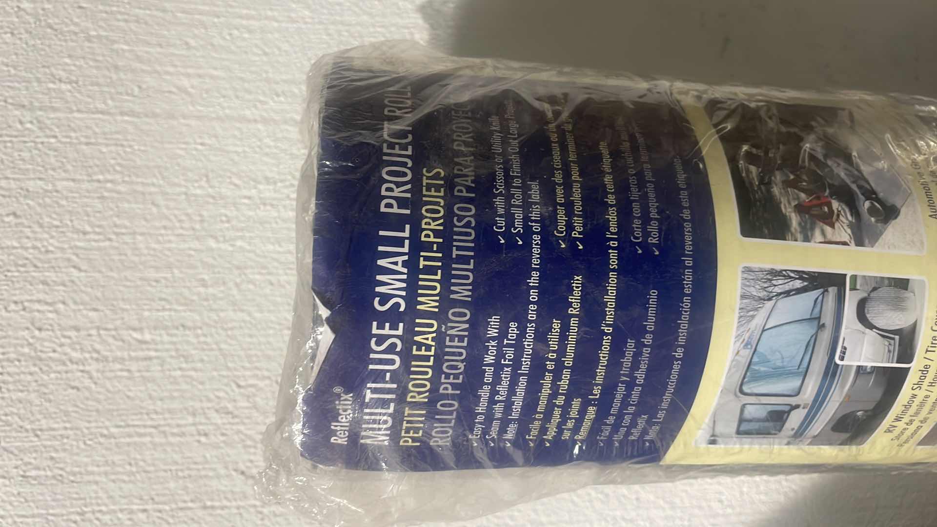 Photo 1 of REFLECTIX 24 IN. W X 10 FT. L X 0.31 IN. R-3.7 TO R-21 REFLECTIVE RADIANT BARRIER INSULATION ROLL 20