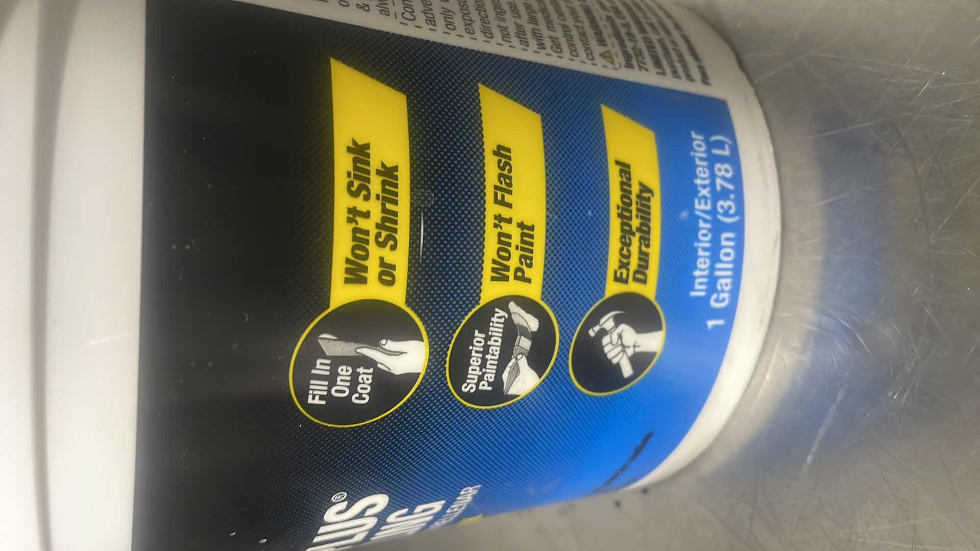 Photo 1 of DAP ALEX PLUS SPACKLING 1 GALLON