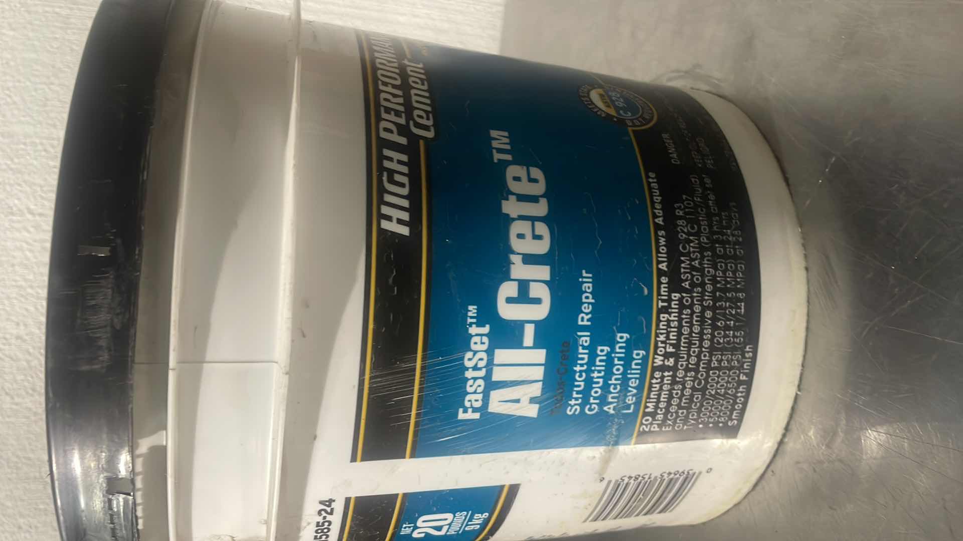 Photo 1 of FASTSET ALL-CRETE 20LBS