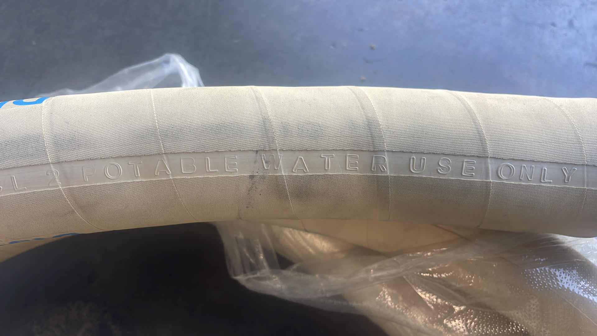 Photo 1 of 2 1/2” GRADE 3 POTABLE WATER USE ONLY DISCHARGE HOSE 20’