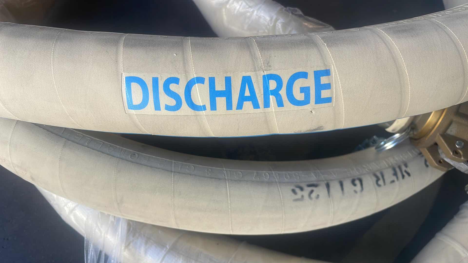 Photo 1 of 2 1/2” GRADE 3 POTABLE WATER USE ONLY DISCHARGE HOSE 20’