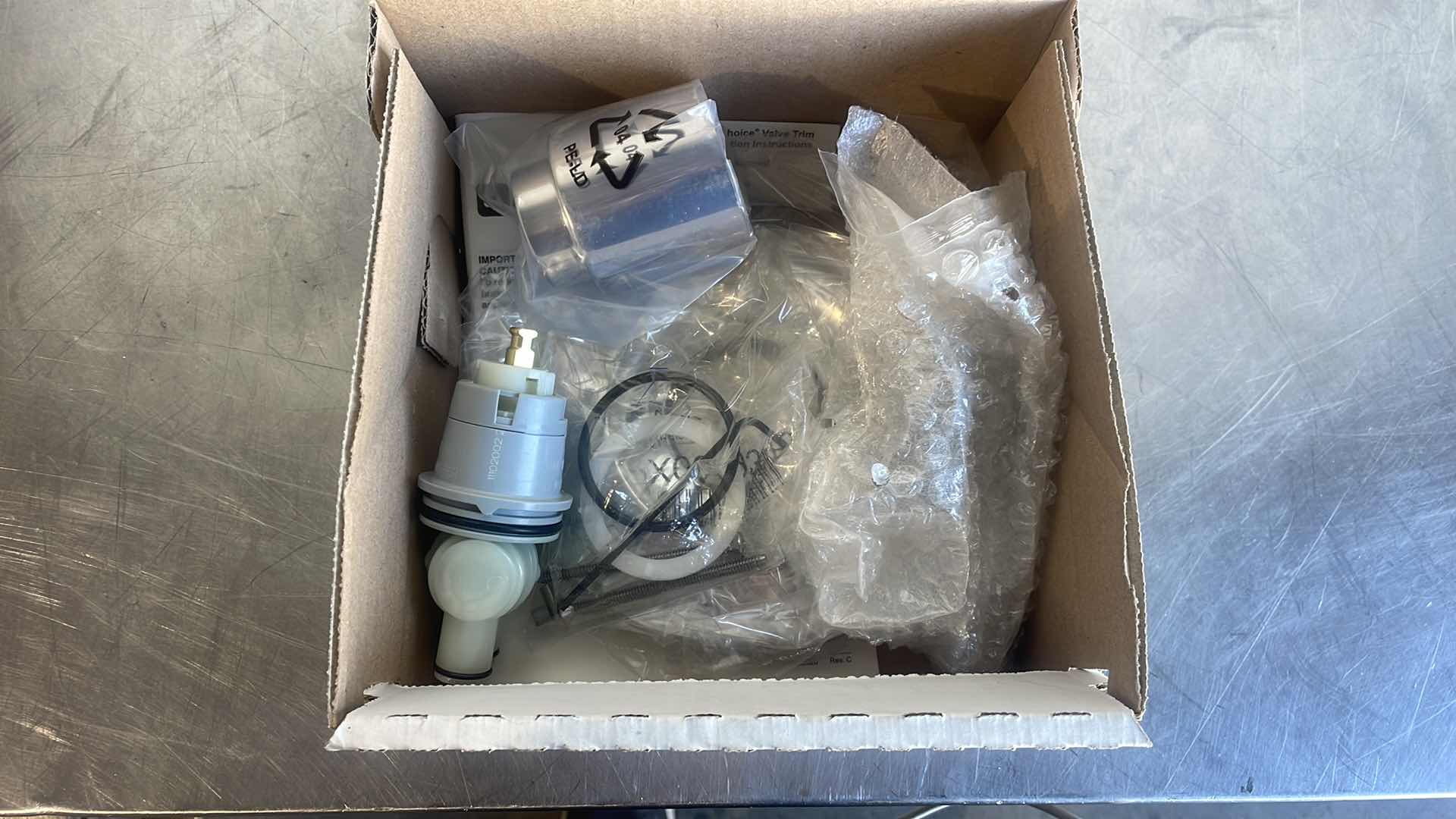 Photo 1 of DELTA 14032 WOODHURST MONITOR VALVE ONLY TRIM, CHROME, 14 SERIES (3)