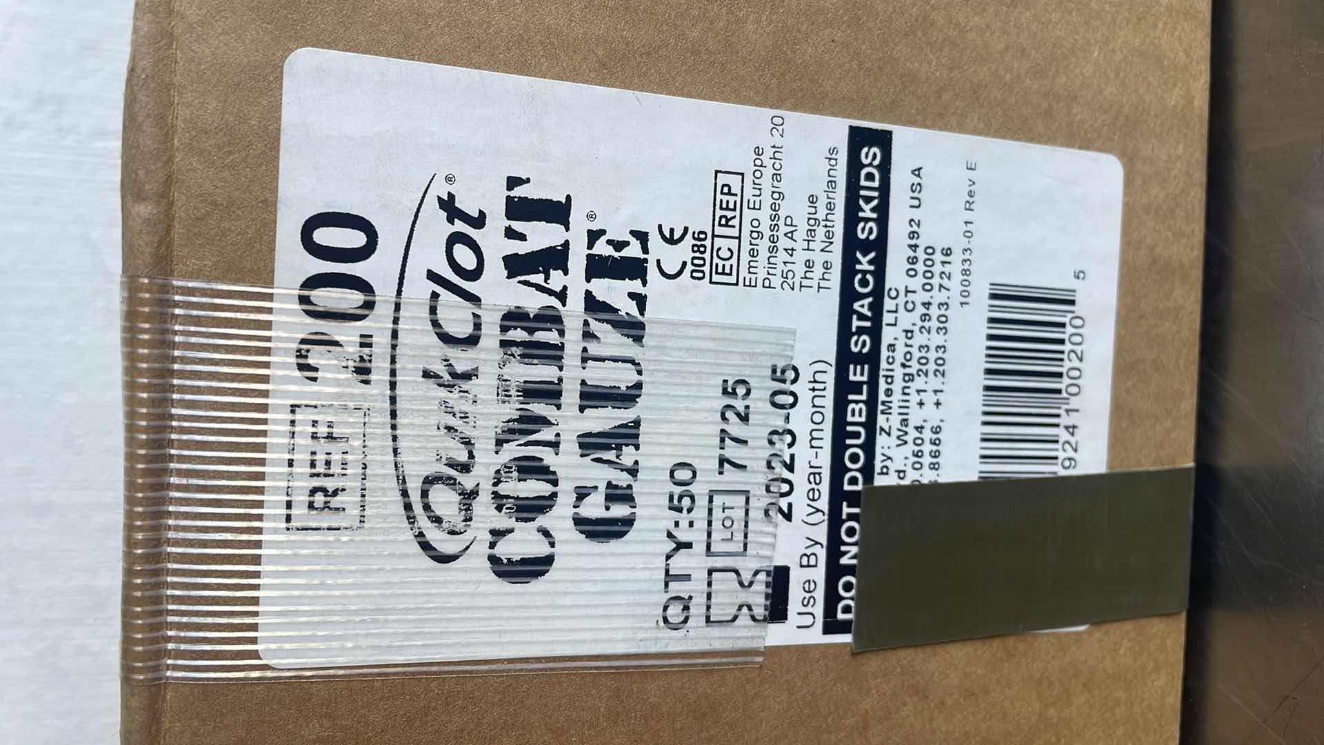 Photo 1 of QUIKCLOT COMBAT GAUZE