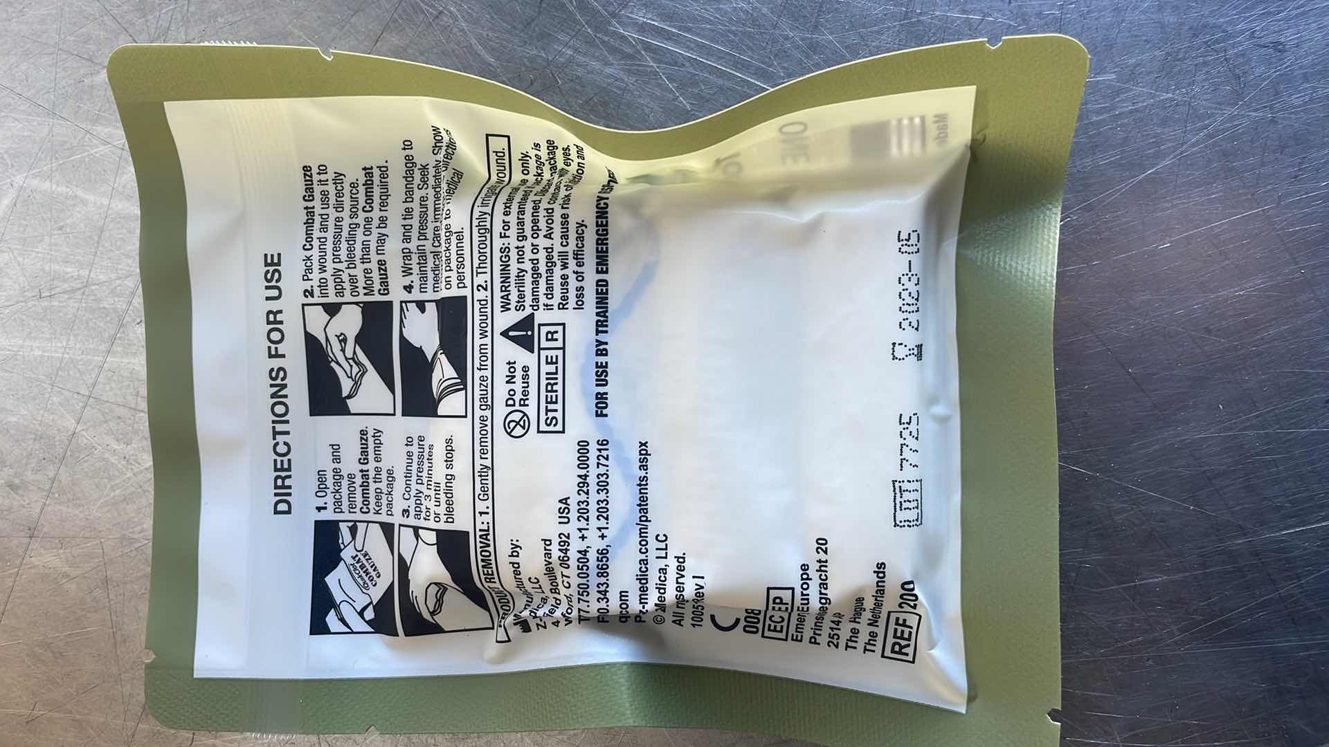 Photo 1 of QUIKCLOT COMBAT GAUZE