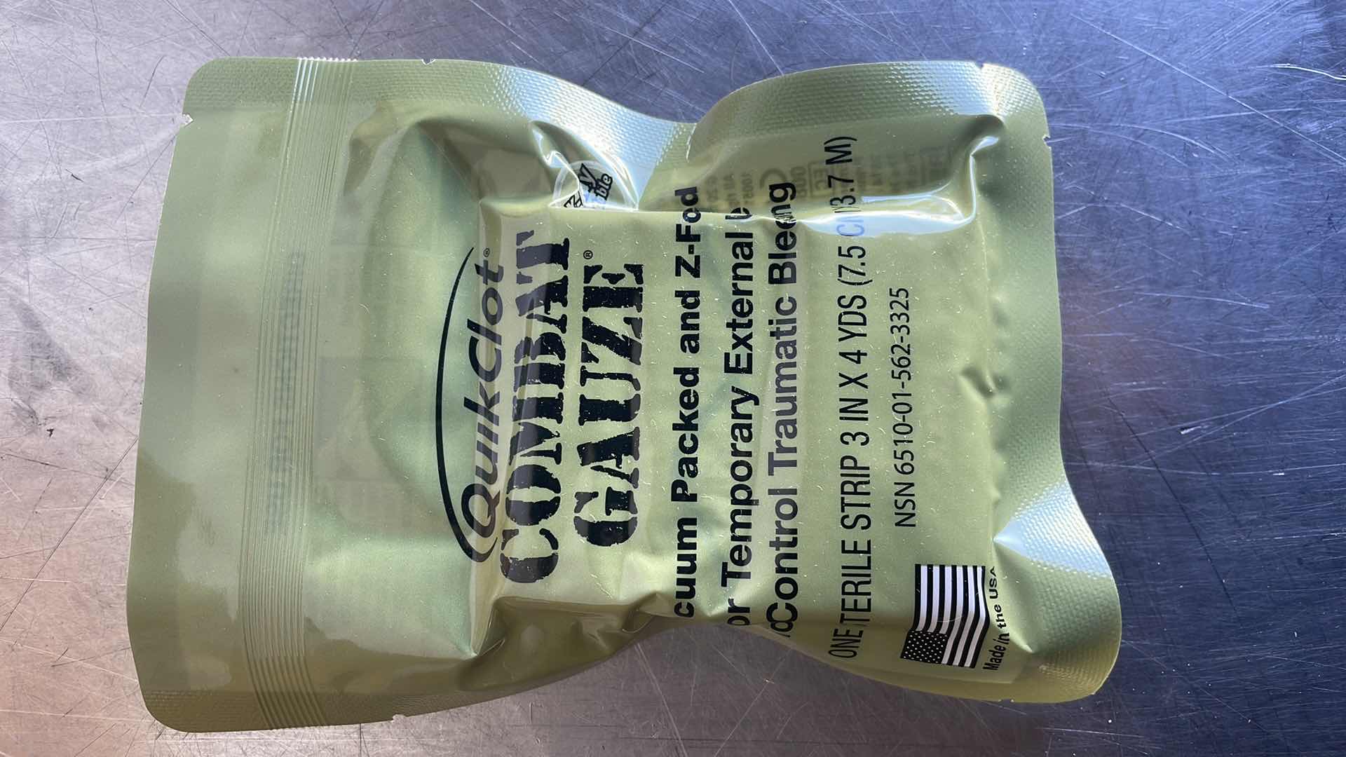 Photo 1 of QUIKCLOT COMBAT GAUZE