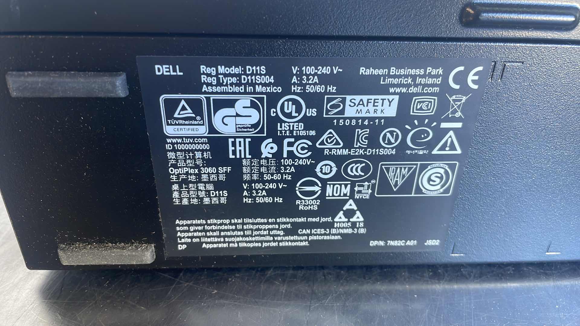 Photo 1 of DELL OPTIPLEX 3060 I-5 SMALL FORM DESKTOP