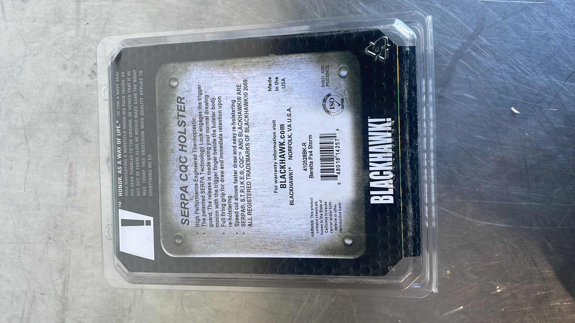 Photo 1 of SERPA CONCEALMENT
HOLSTER MATTE FINISH
BERETTA PX4 STORM RIGHT HAND