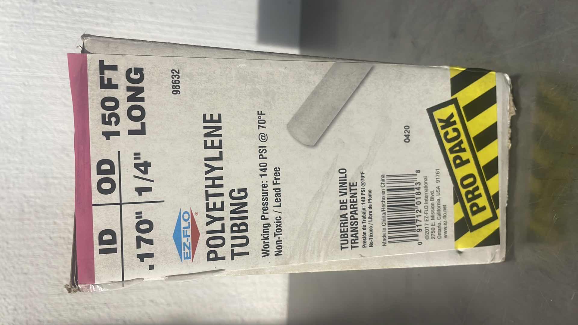 Photo 1 of POLYETHYLENE TUBING