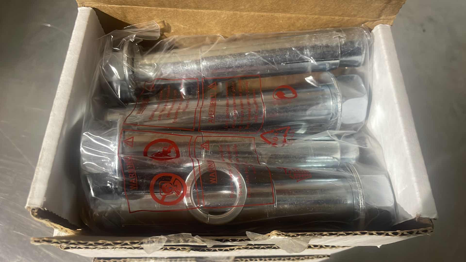 Photo 1 of CONCRETE INSTALLATION KIT FOR SAFETY GUARDS ULINE H-2121