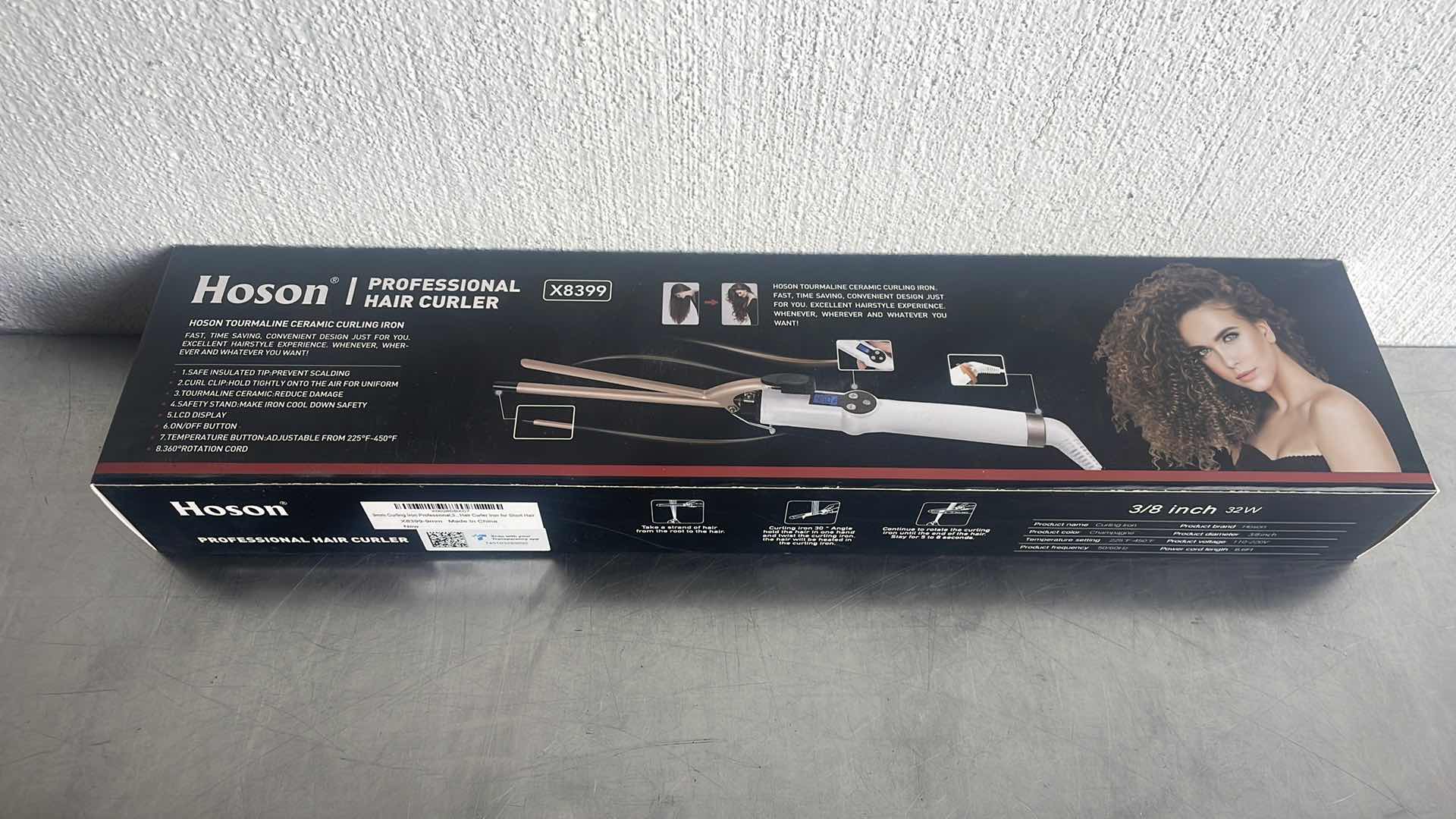 Photo 1 of HOSON 1/2 INCH PROFESSIONAL HAIR CURLER X8399