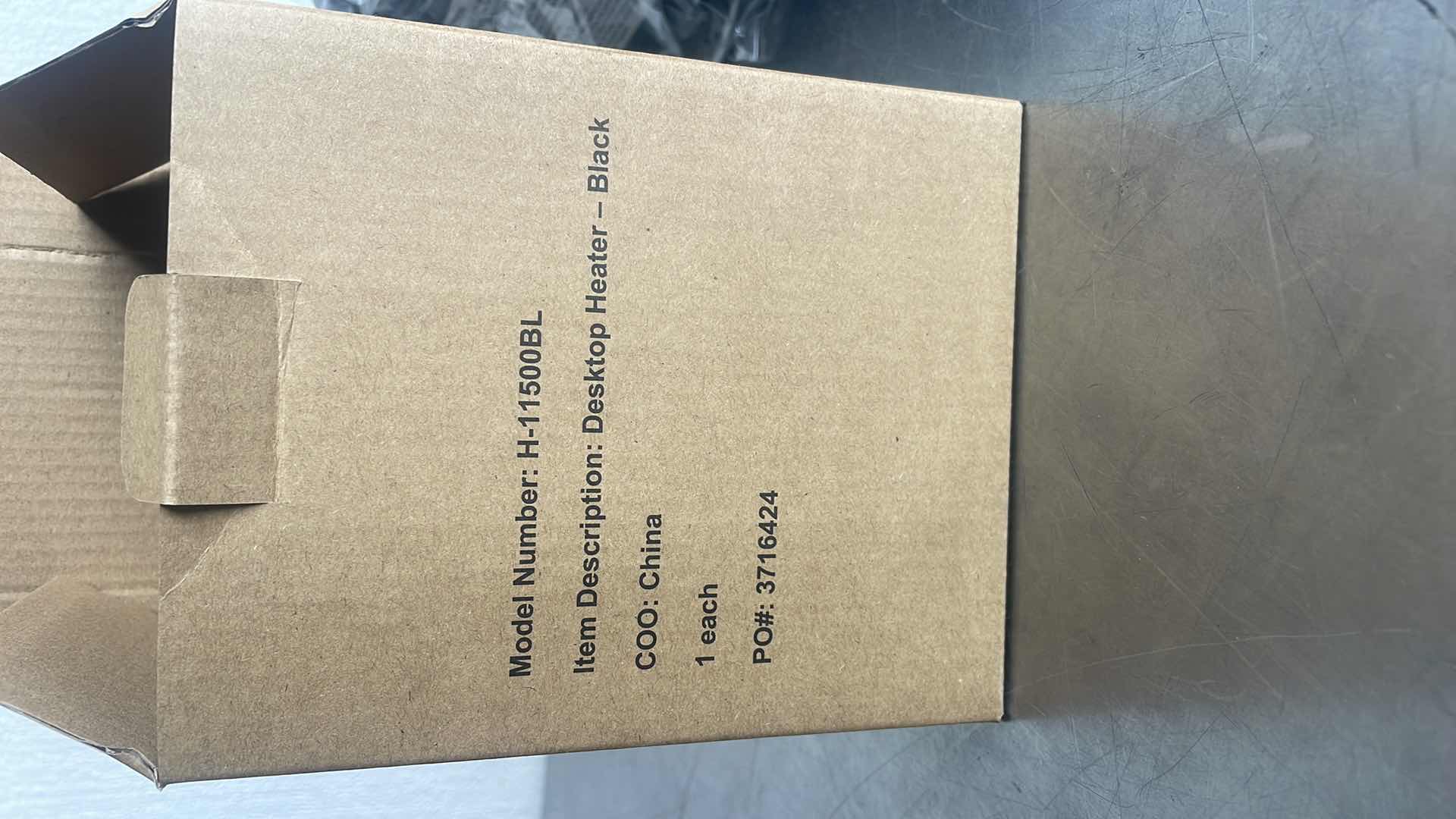 Photo 1 of DESKTOP HEATER BLACK ULINE H-11500BL