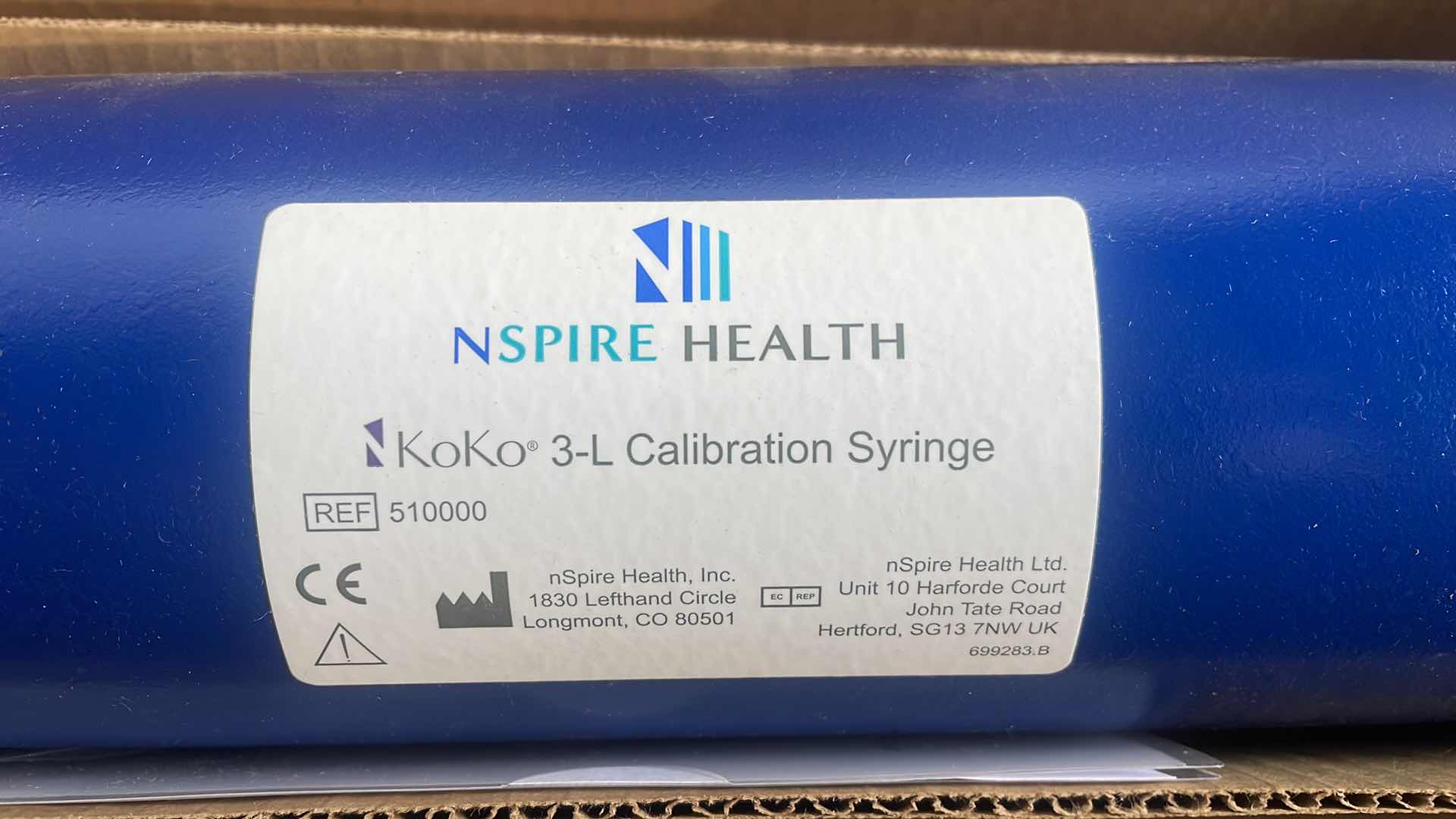 Photo 1 of KOKO 3L CALIBRATION SYRINGE