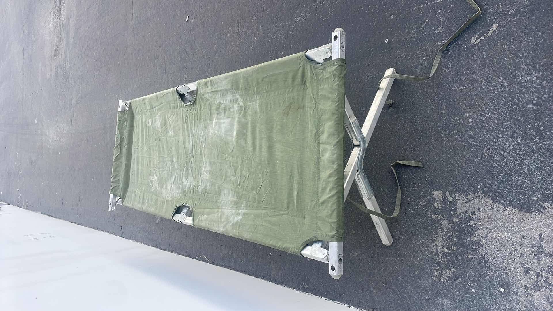 Photo 1 of MILITARY FOLDING CAMPING COT