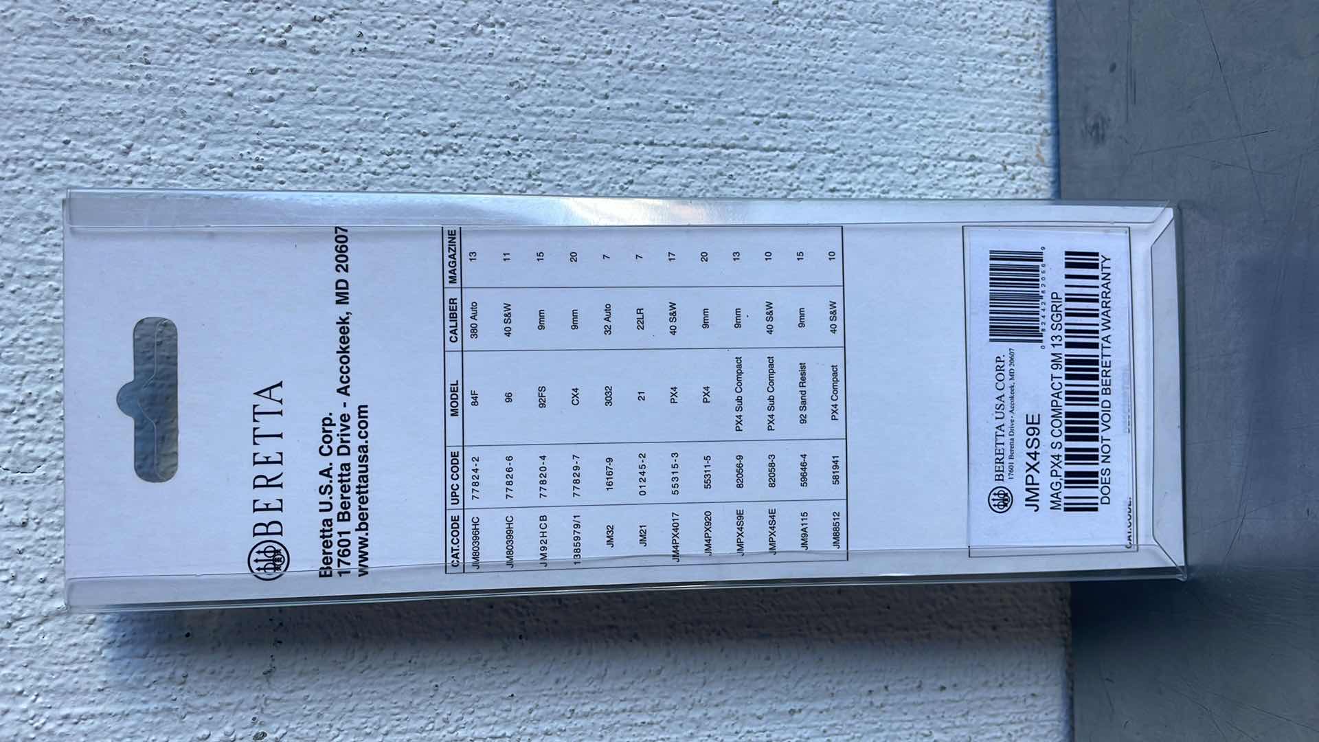 Photo 1 of BERETTA OEM MAGAZINE 9MM 13-ROUNDS FOR PX4 STORM SUBCOMPACT