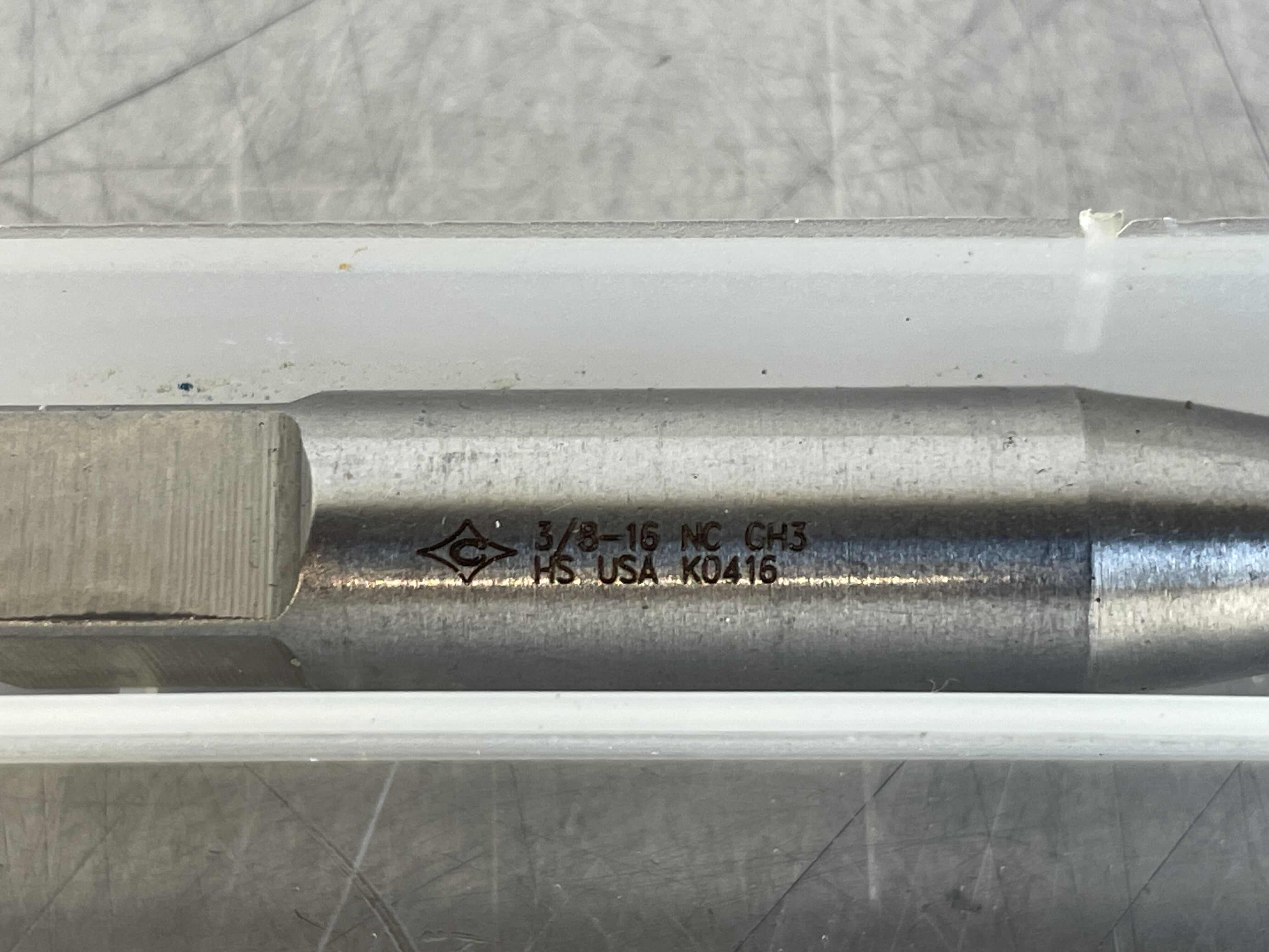 Photo 1 of 3/8-16 NC HIGH SPEED STEEL GH3 TAP USA (10)